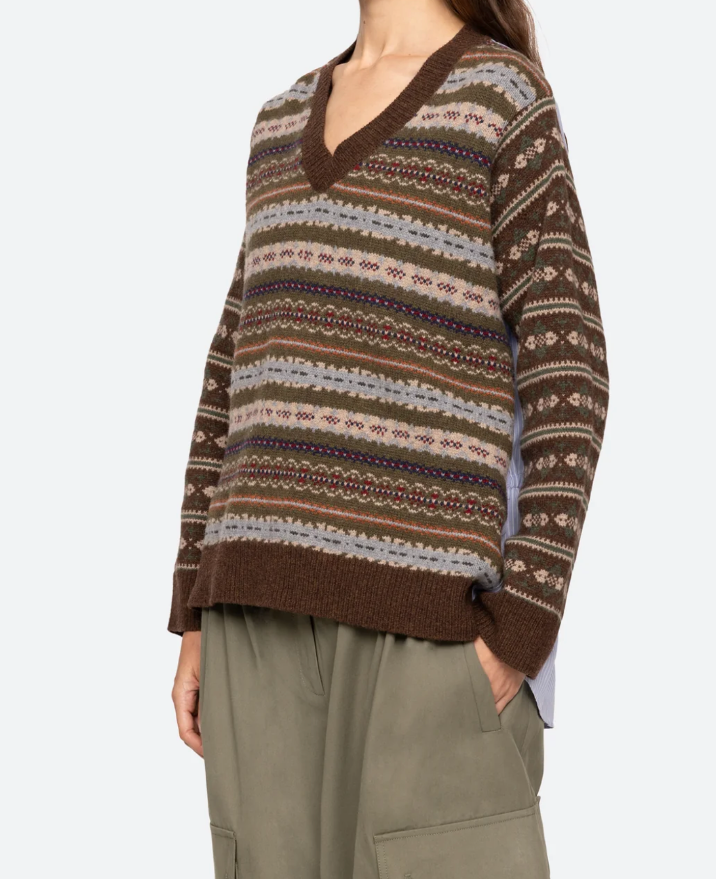 Sea Ciara Fair Isle Knit Sweater