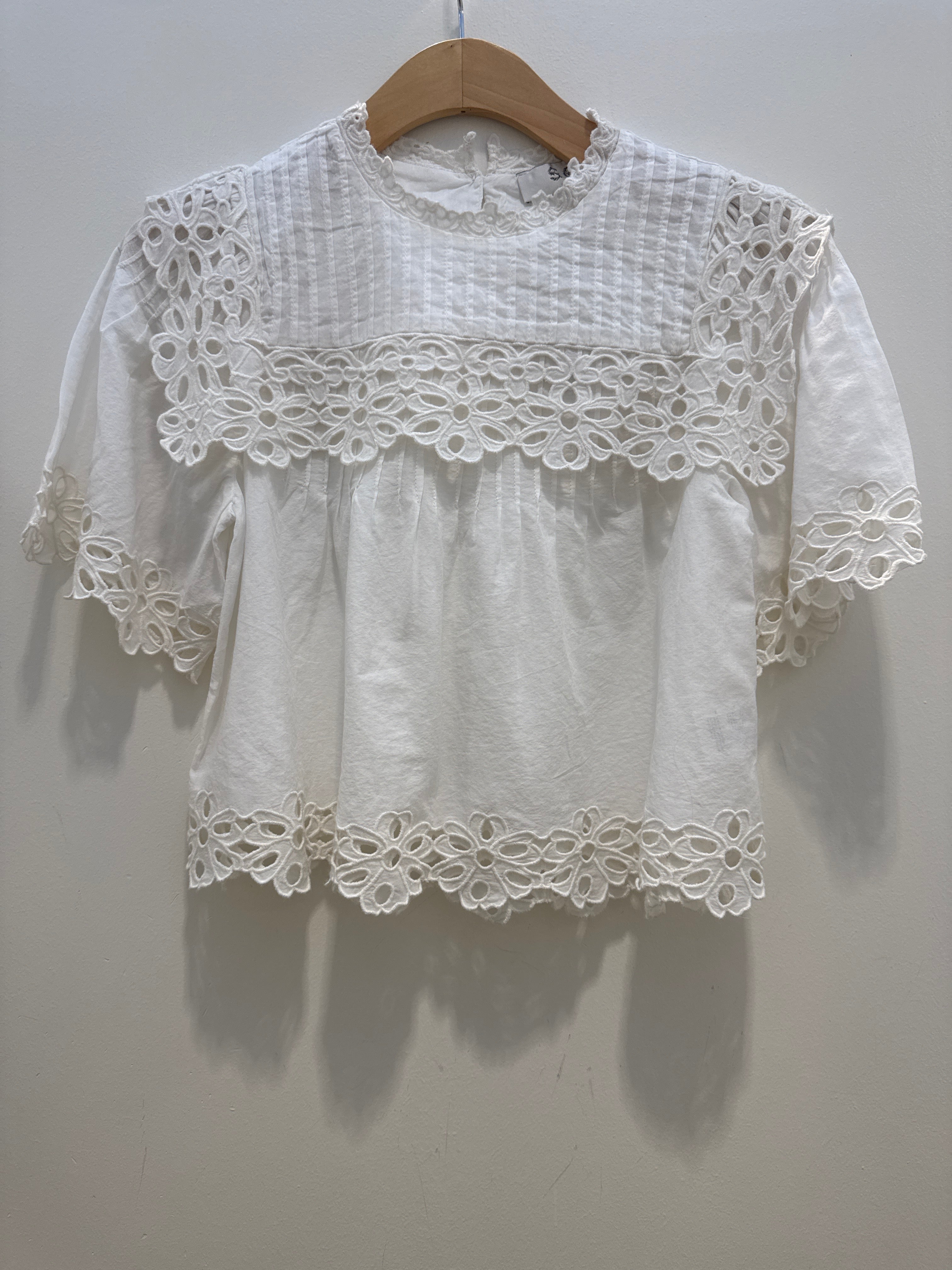 Sea Leila Eyelet Top