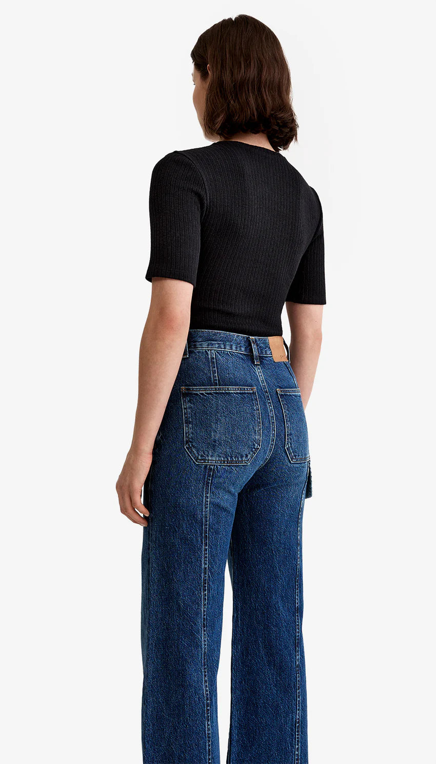 Smythe Elbow Sleeve Knit Crewneck