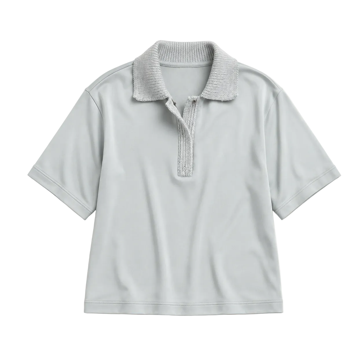 Tibi Stretch Silk Nylon Knit Top
