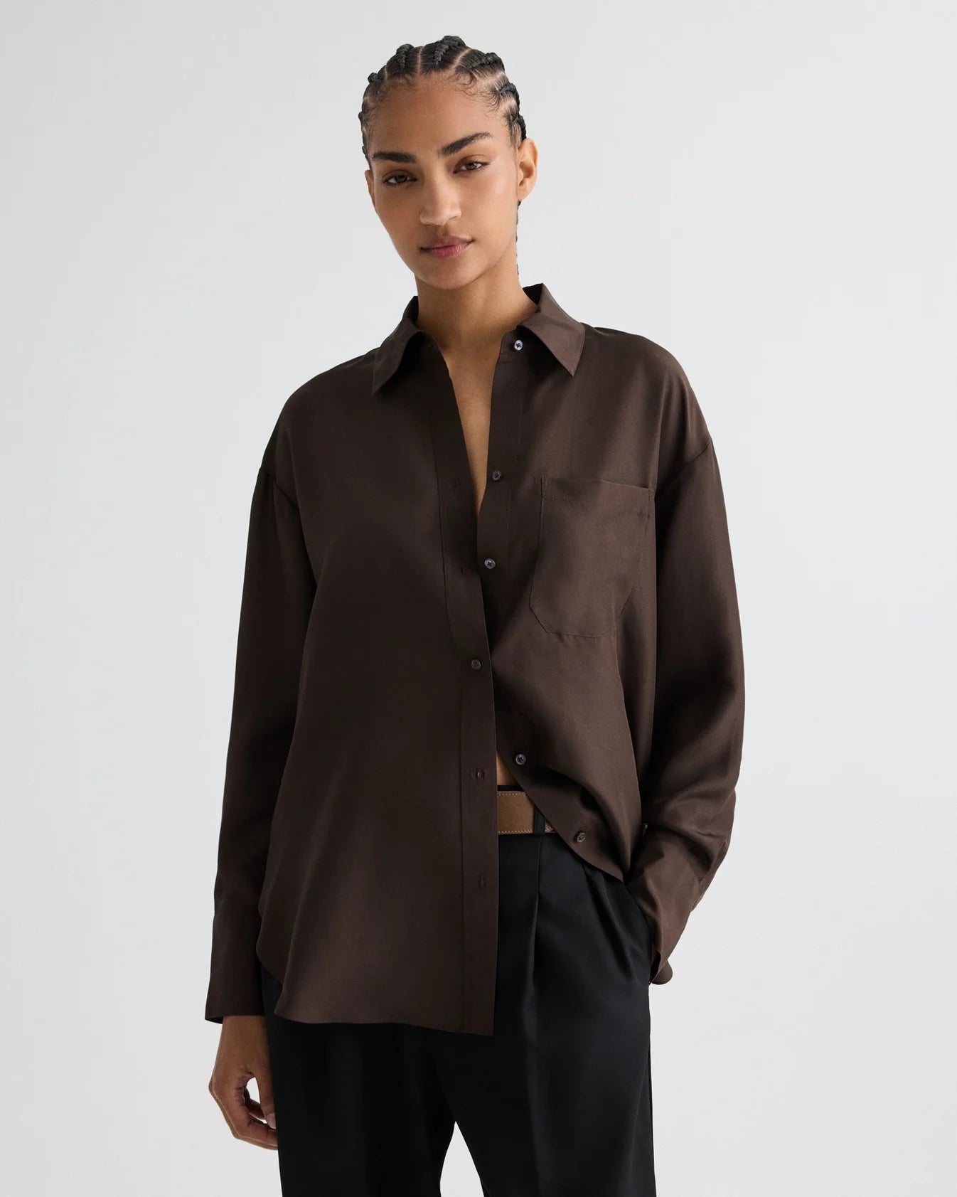 TWP Big Joe Silk Shirt