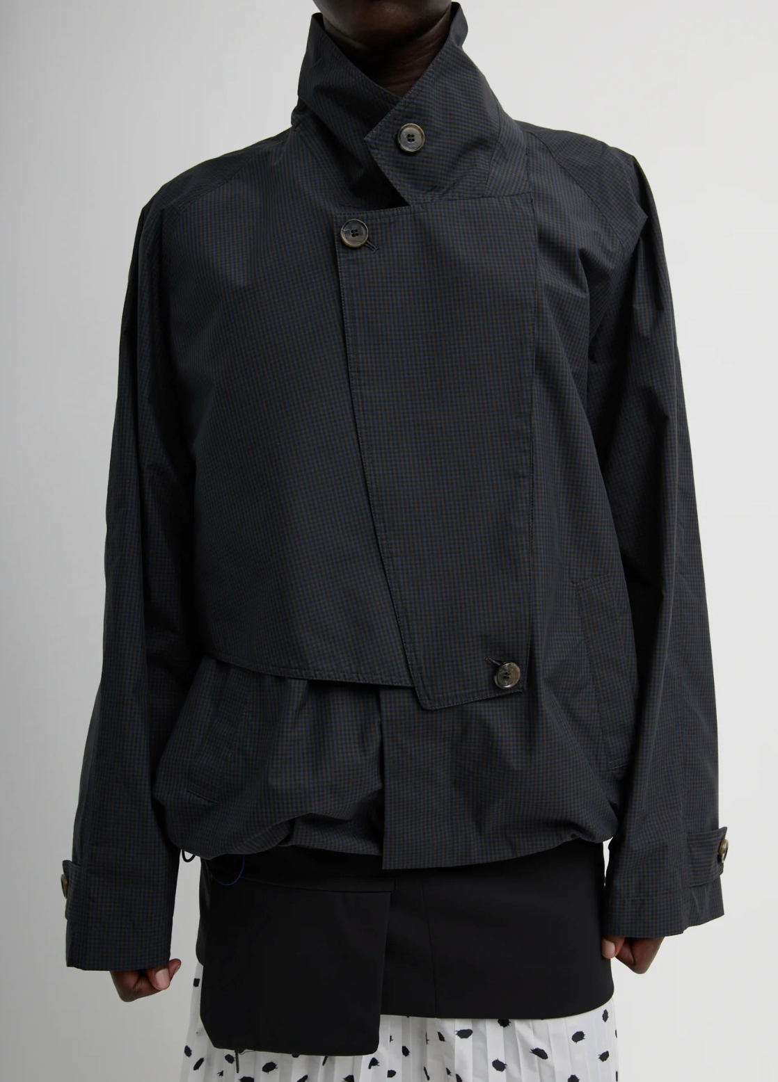 Tibi Charles Menswear Trench Anorak