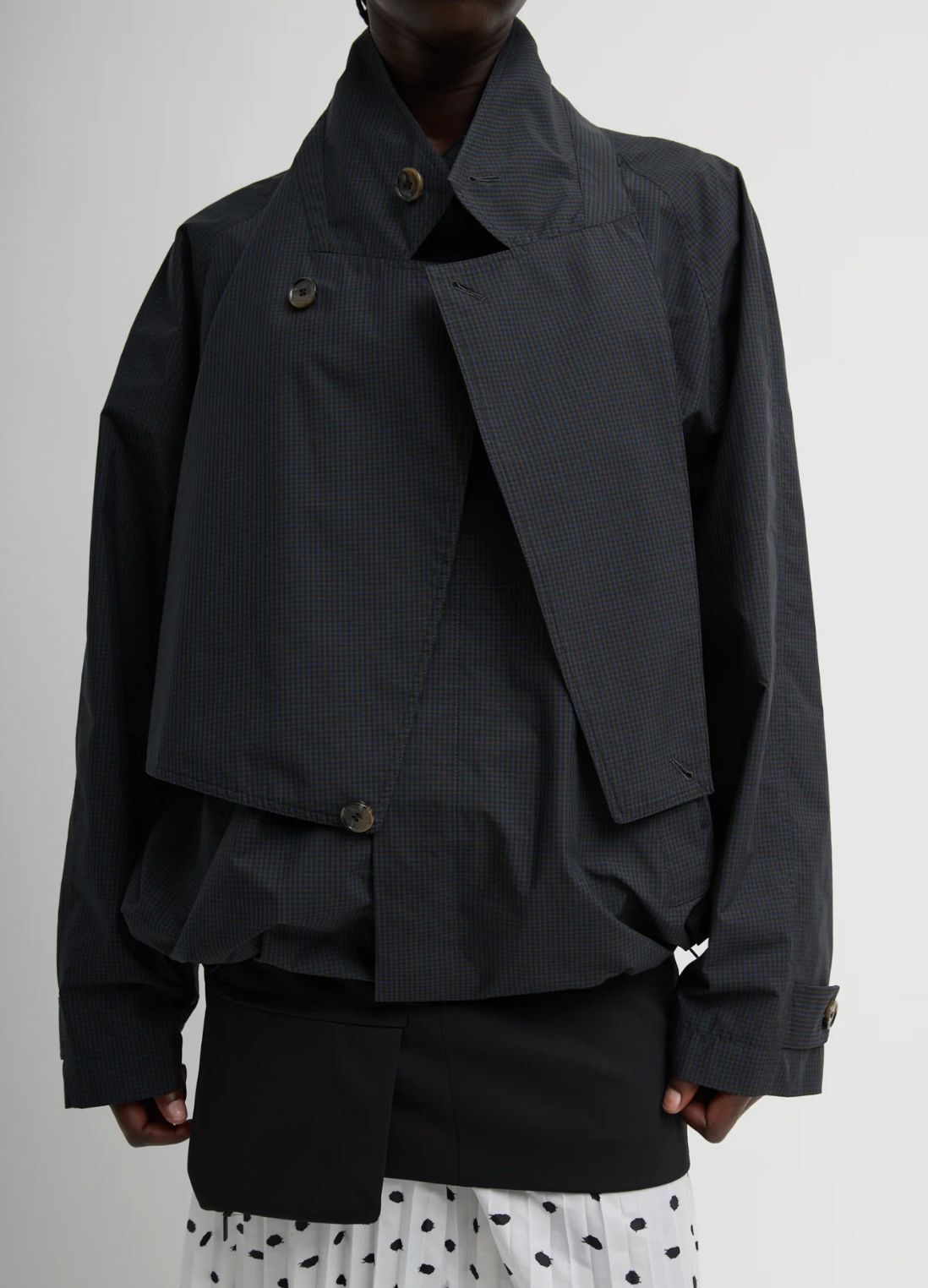 Tibi Charles Menswear Trench Anorak