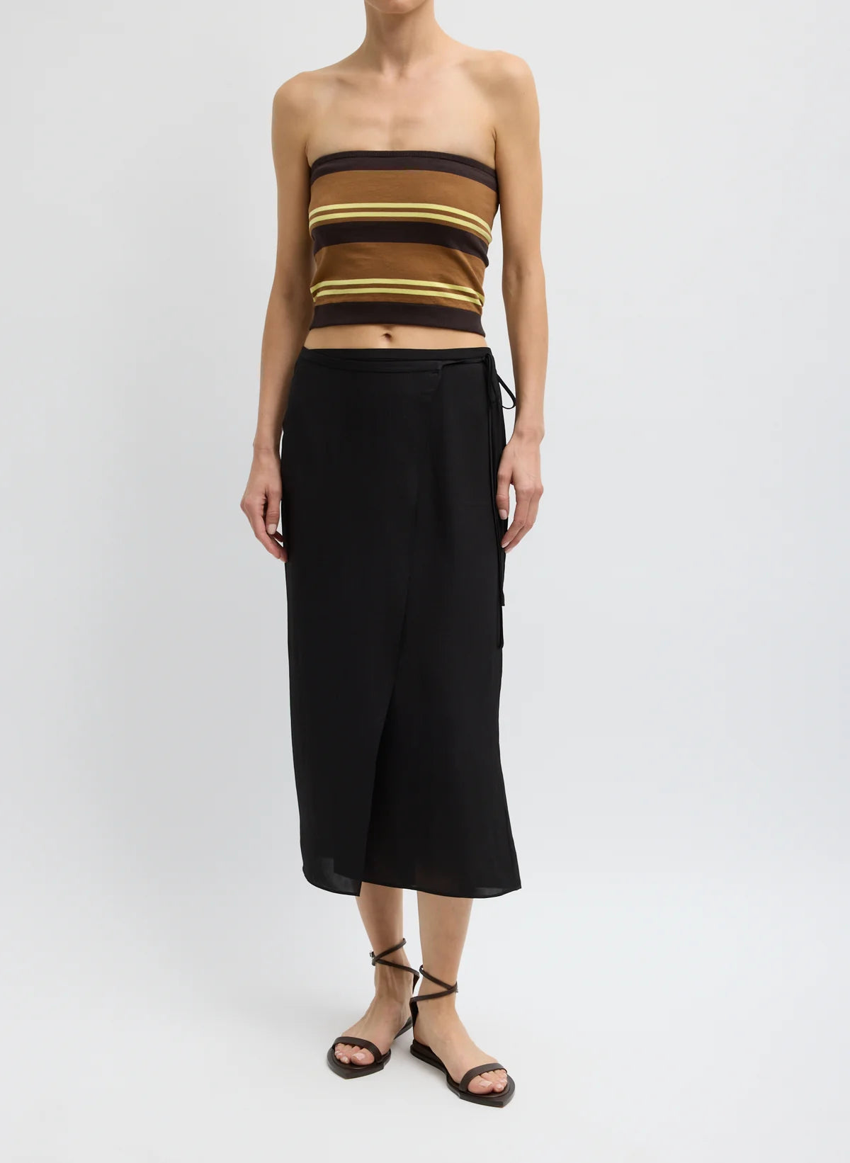 Tibi Summer Wrap Skirt