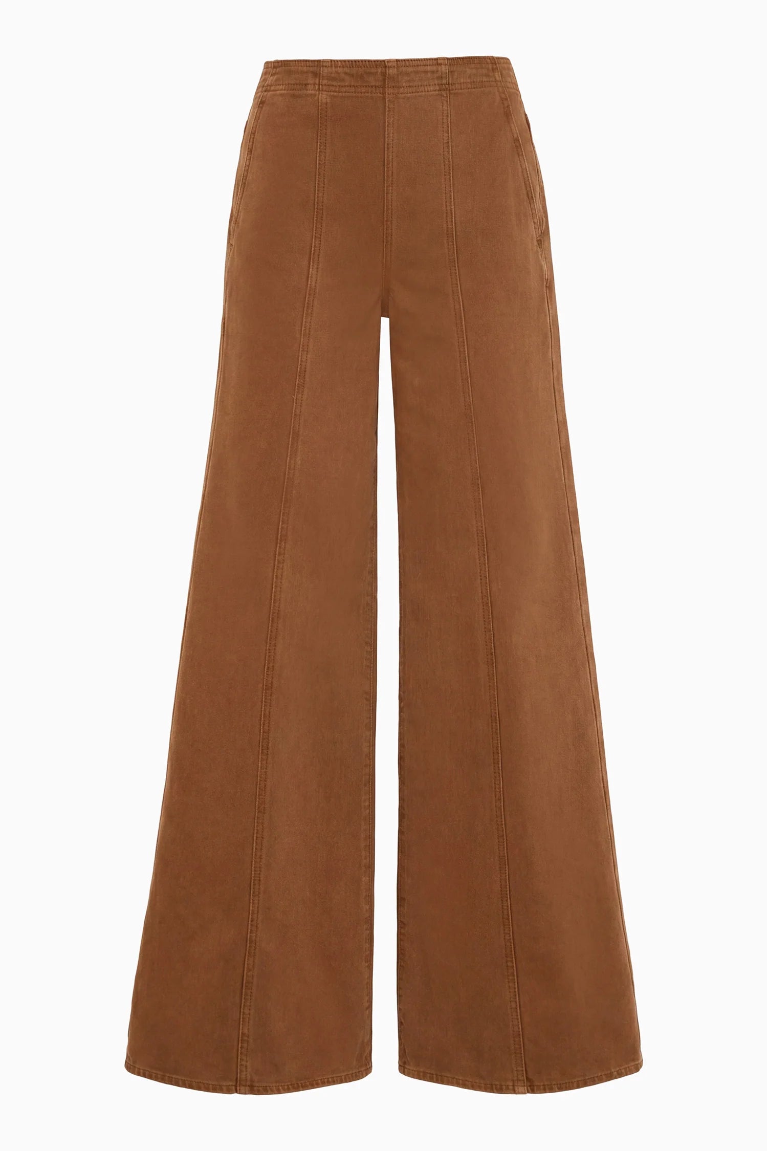 Ulla Johnson The Bianca Wide Leg Seamed Jean