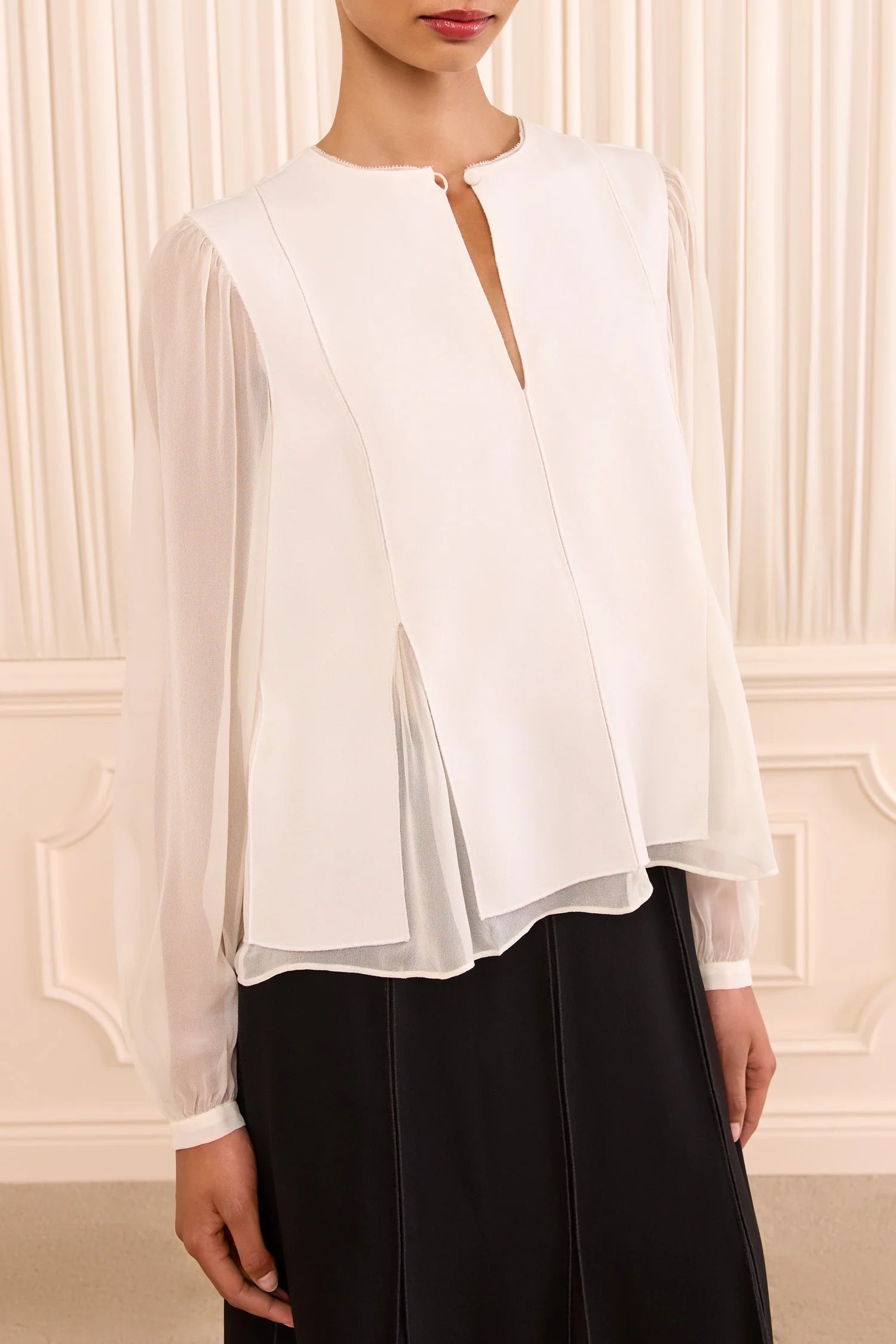 Ulla Johnson Lucette LS Blouse