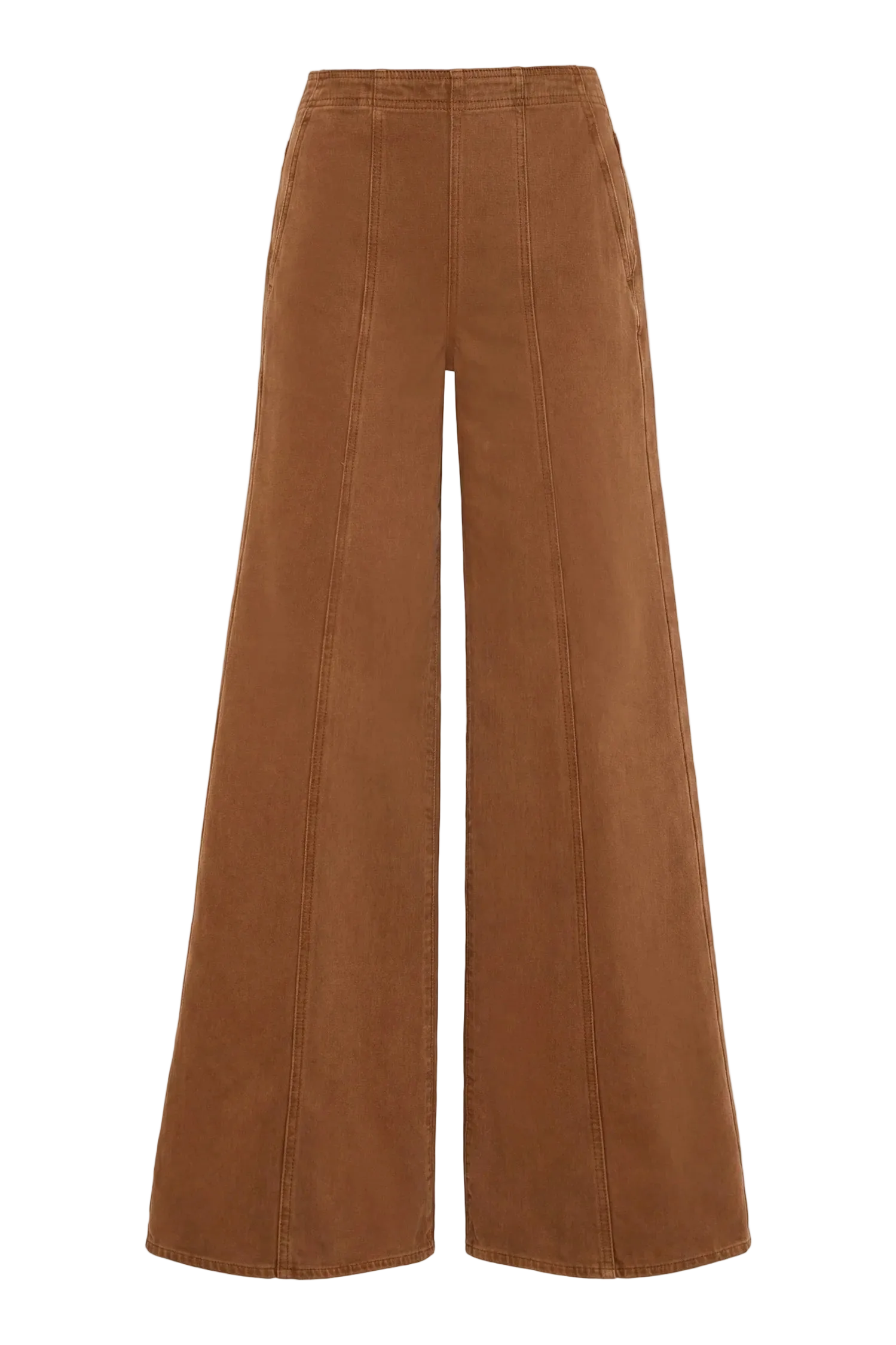 Ulla Johnson The Bianca Wide Leg Seamed Jean