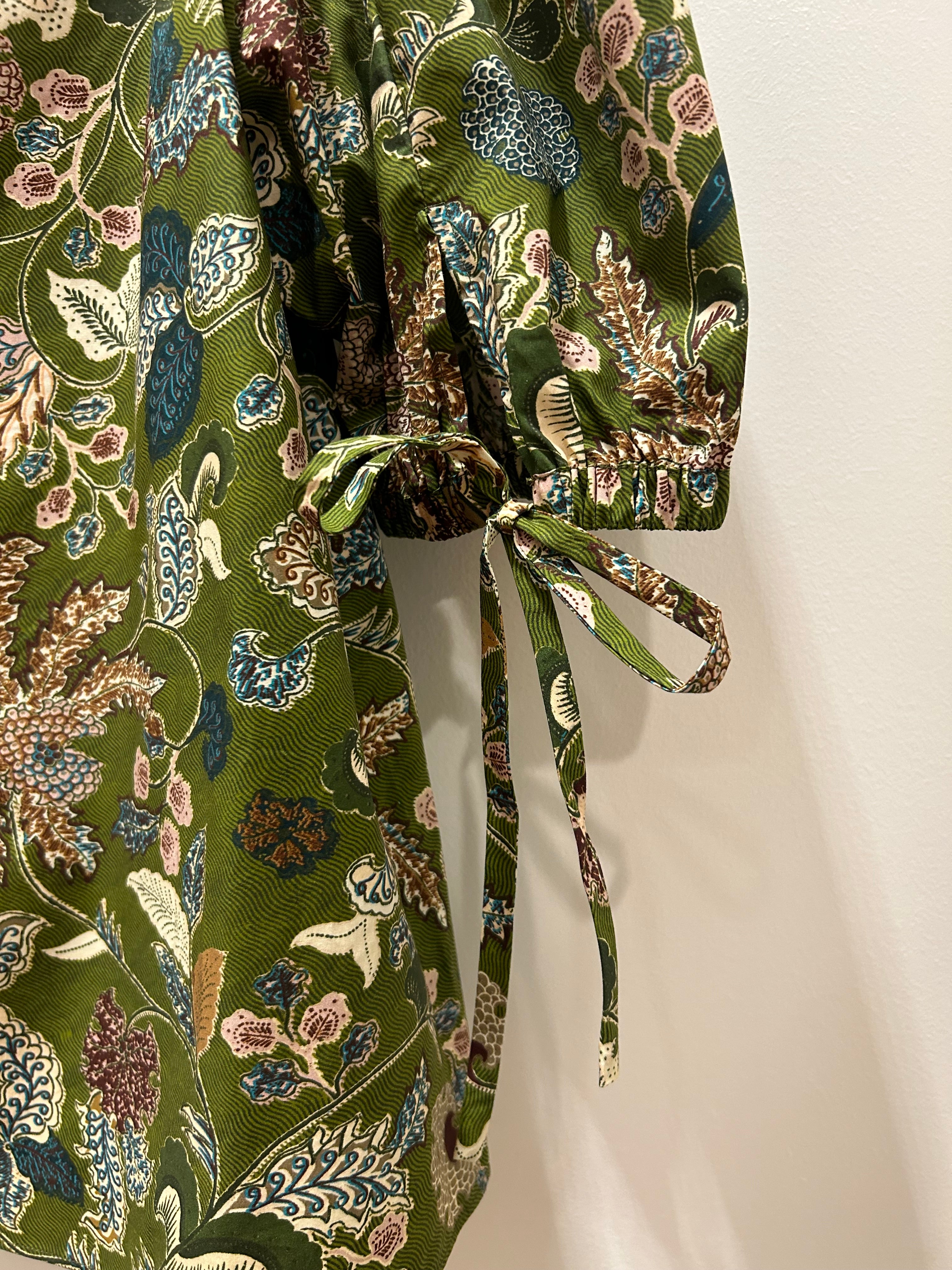 Ulla Johnson Coralie Short Sleeve Blouse