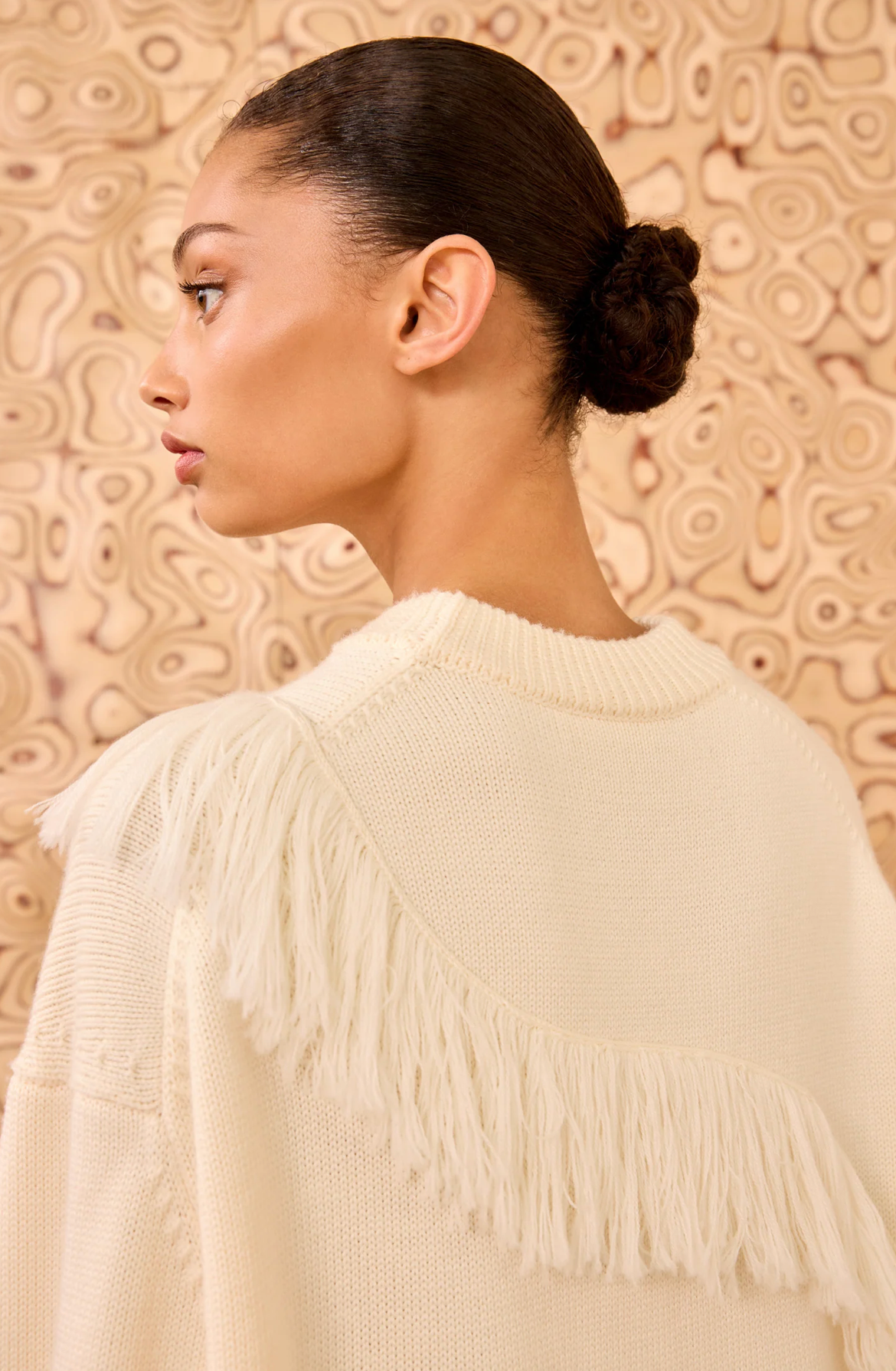 Ulla Johnson Ina Oversized Fringe Pullover