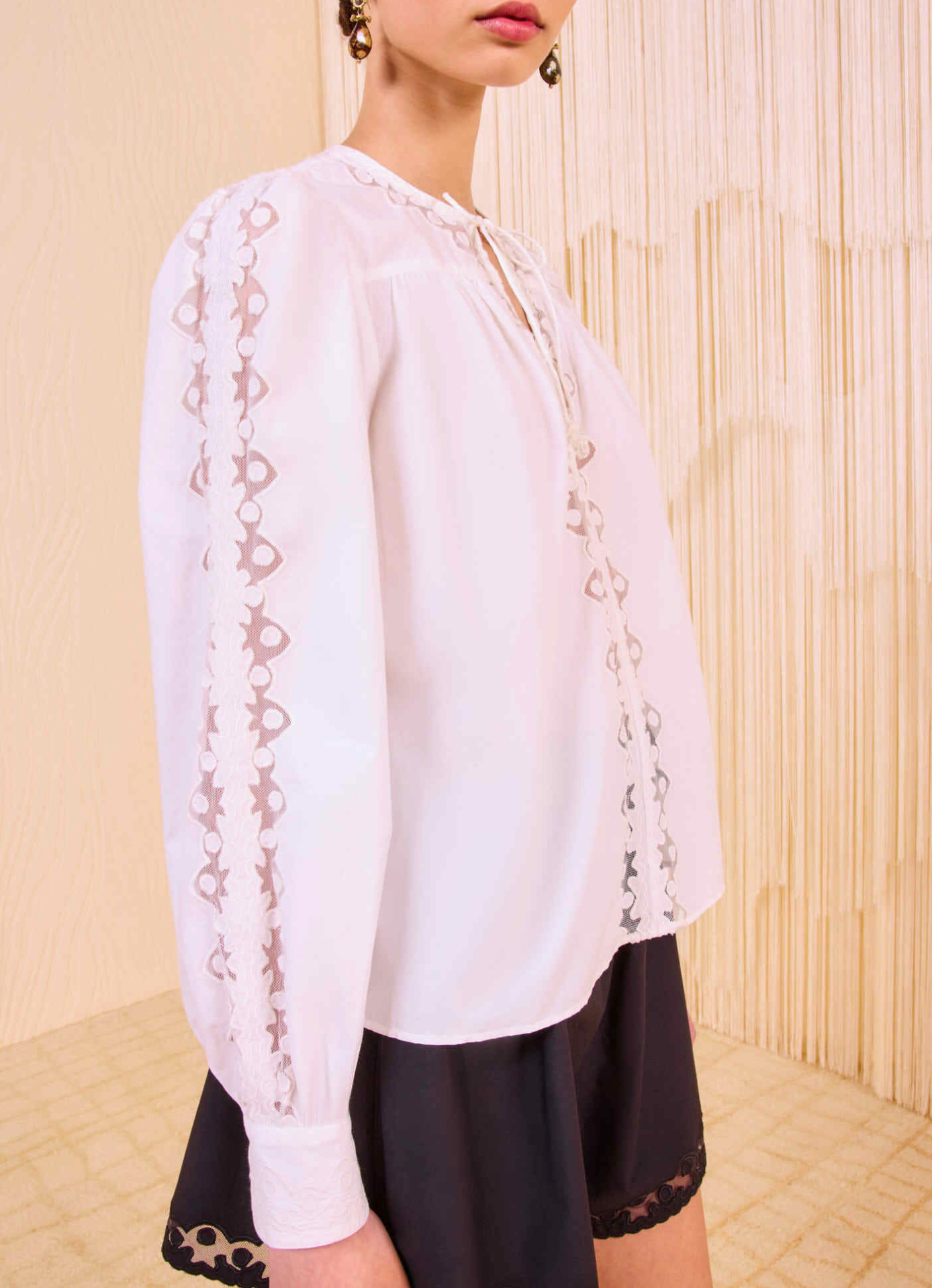 Ulla Johnson Kady Long Sleeve Blouse