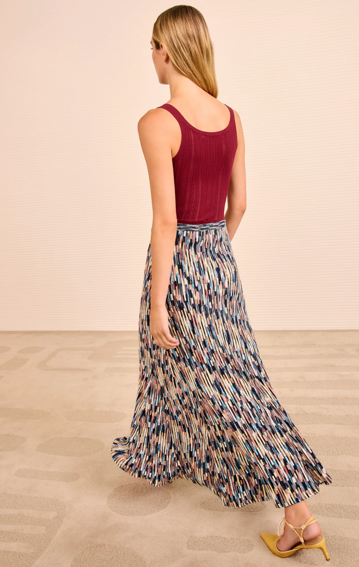 Ulla Johnson Marceline Multicolor Long Skirt