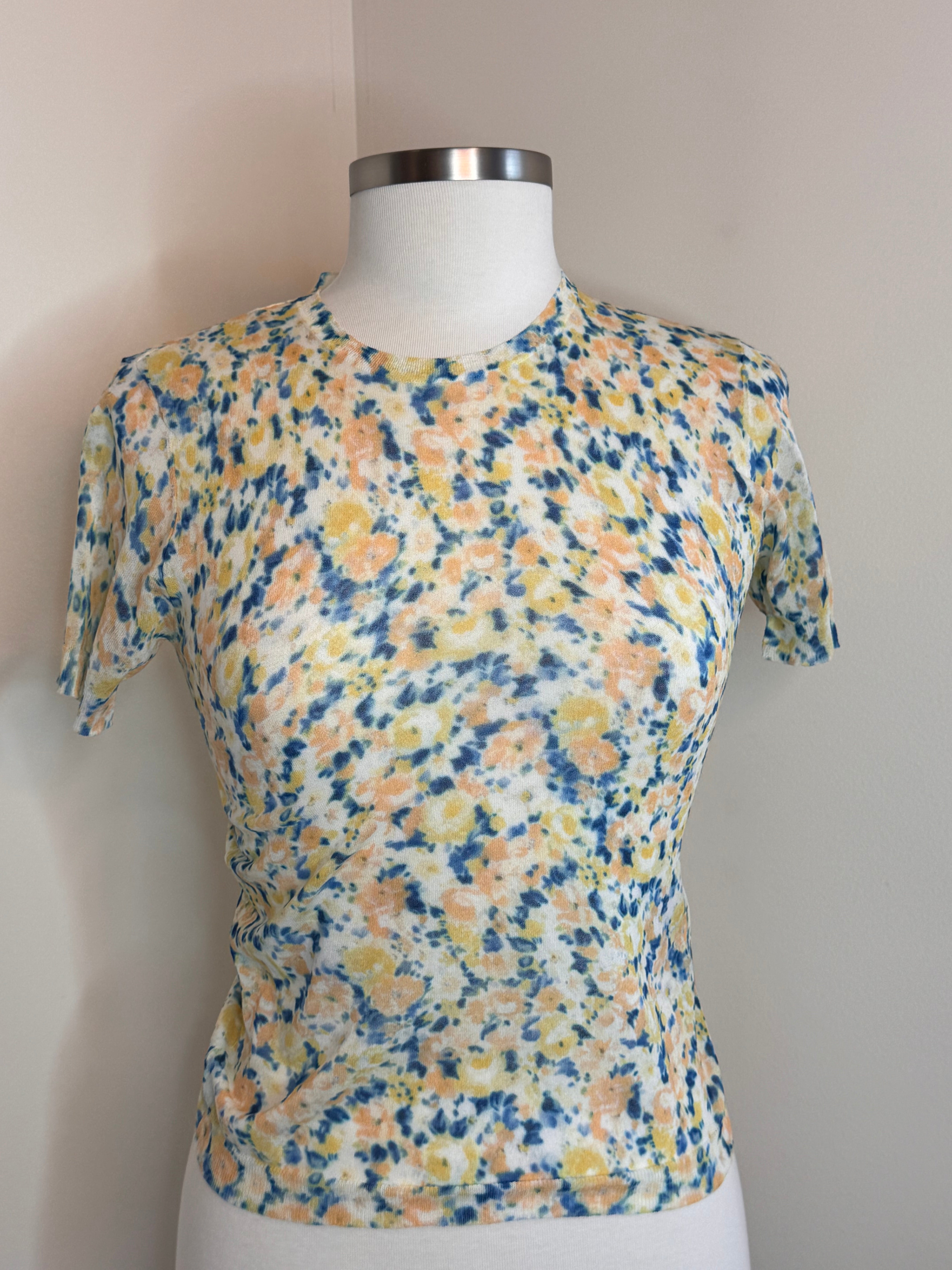 Ulla Johnson Sana Short Sleeve Knit Top