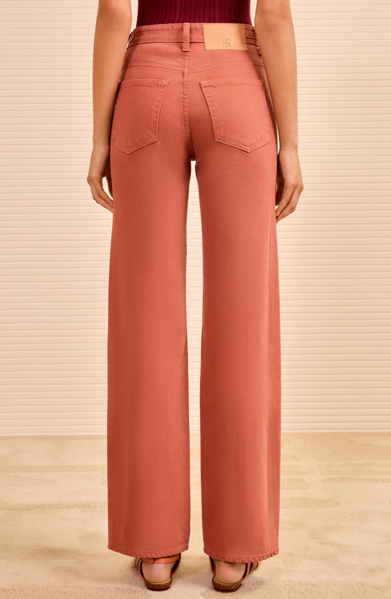 Ulla Johnson The Agatha Straight Leg Pintuck Jean