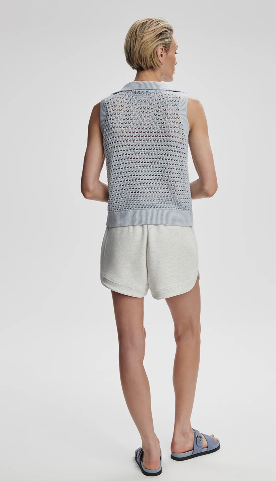 Varley Bains Half Zip Tank