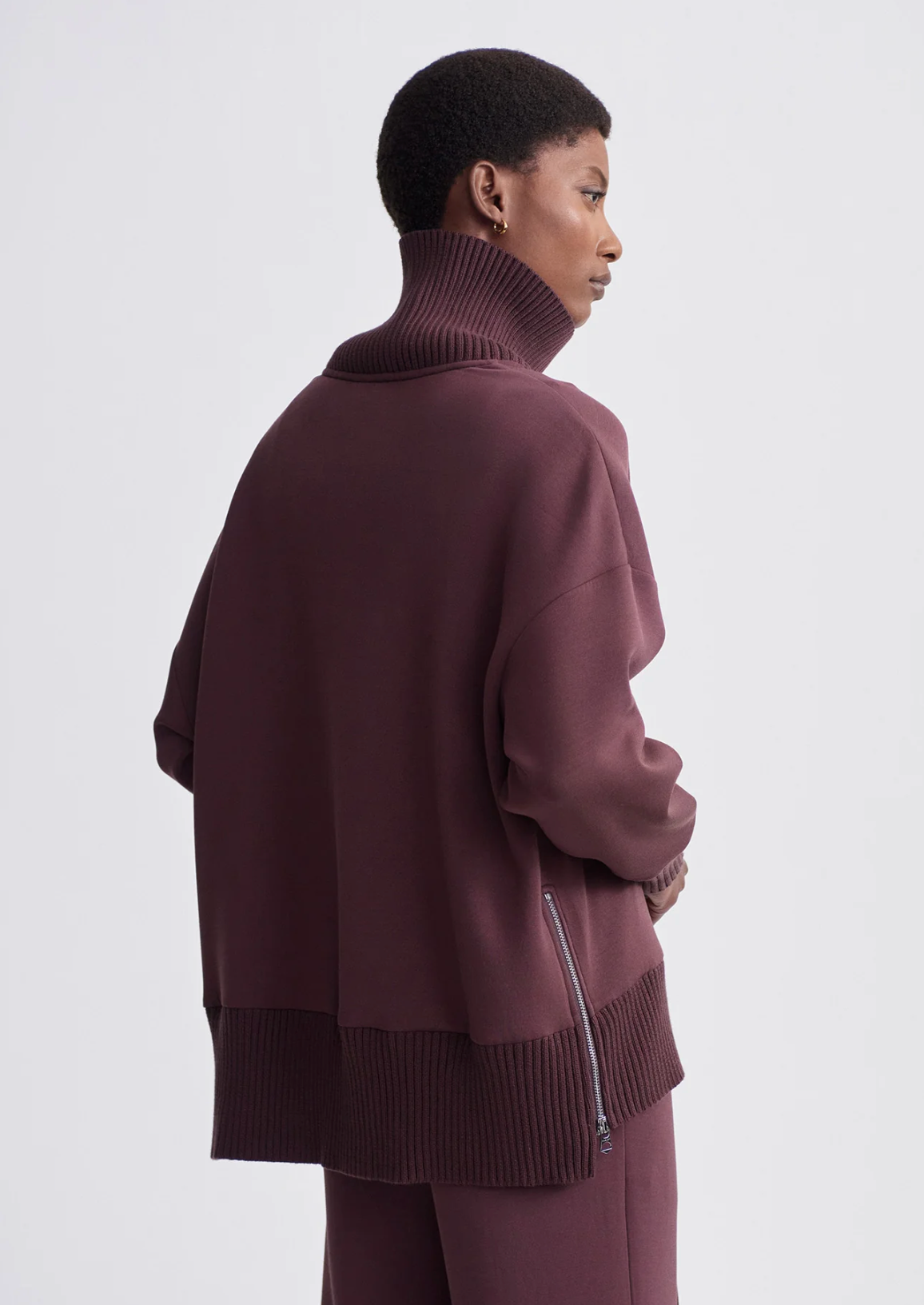 Varley Barker High Neck Sweatshirt