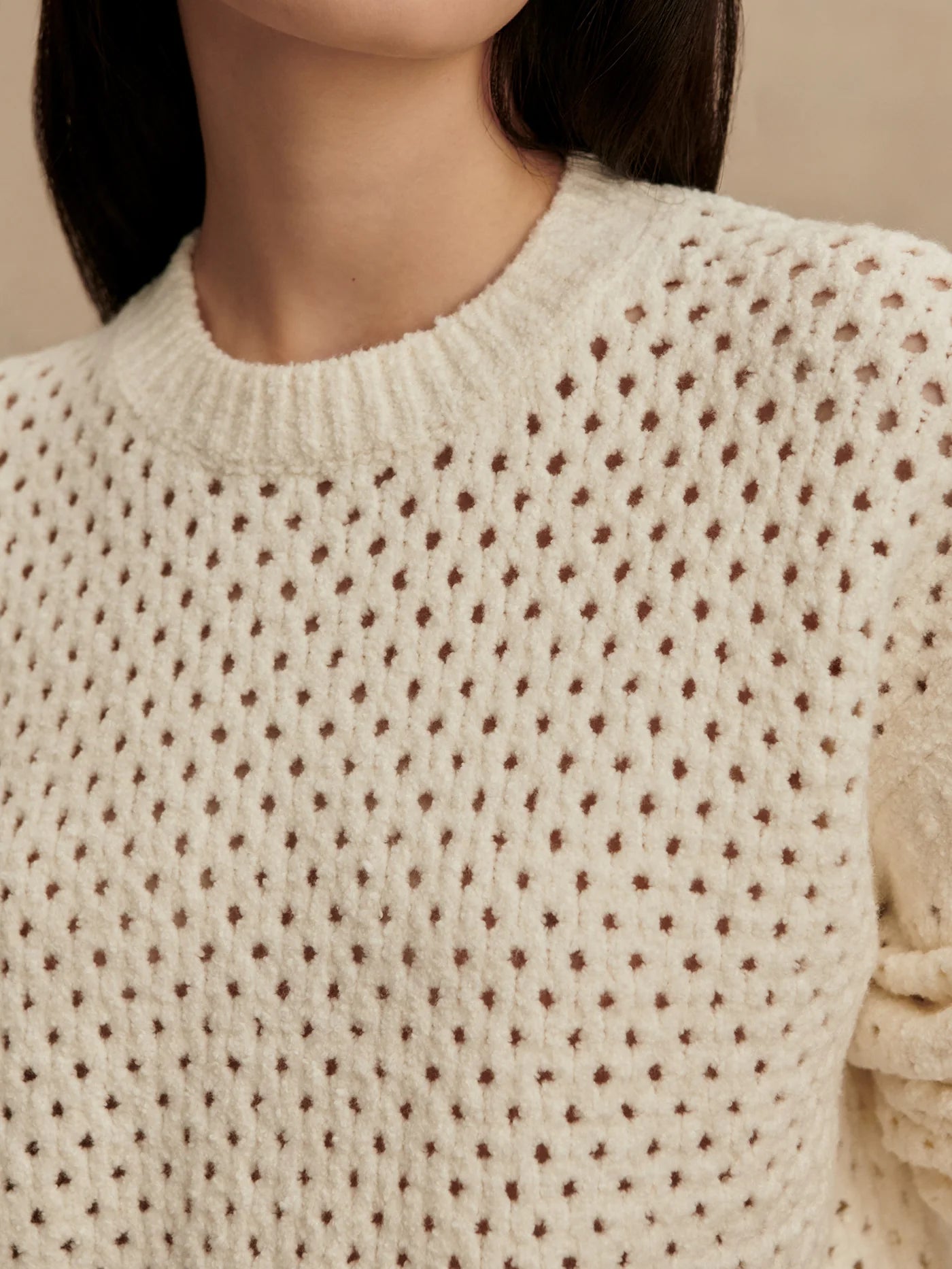 Varley Grady Boucle Knit Sweater