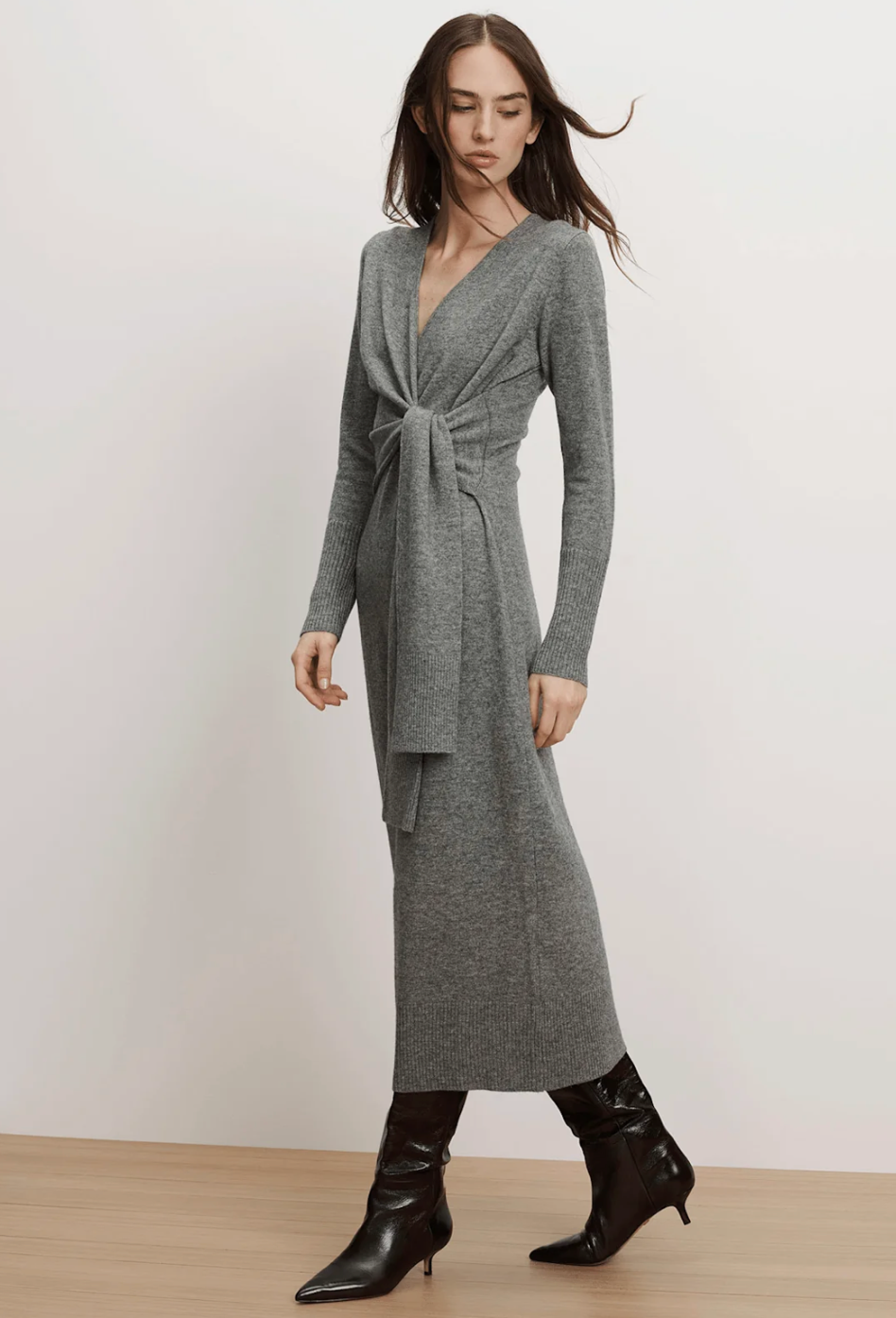 Veronica Beard Salomez Wrap Midi Dress