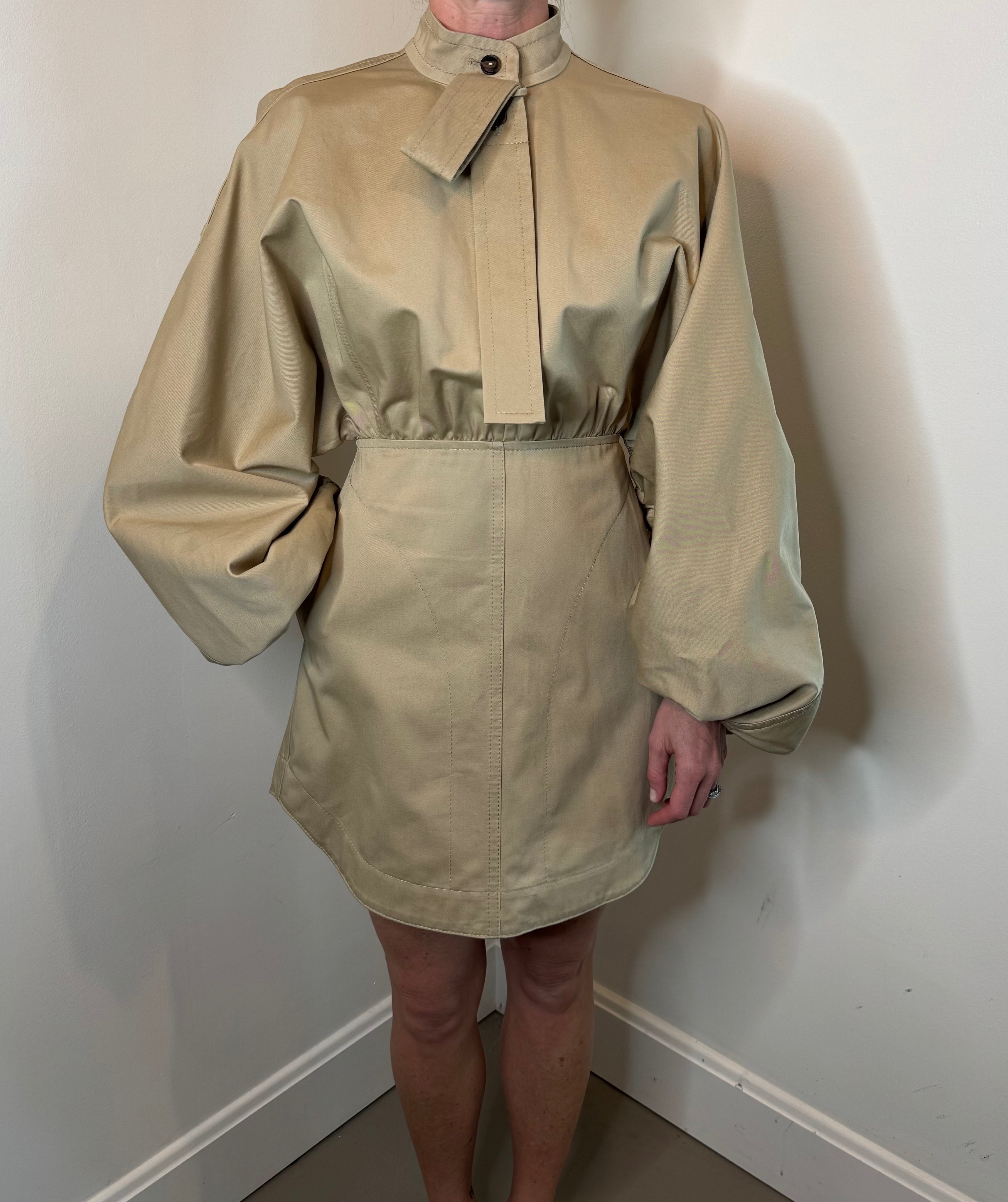 Zimmermann Rebellion Drawn Mini Dress