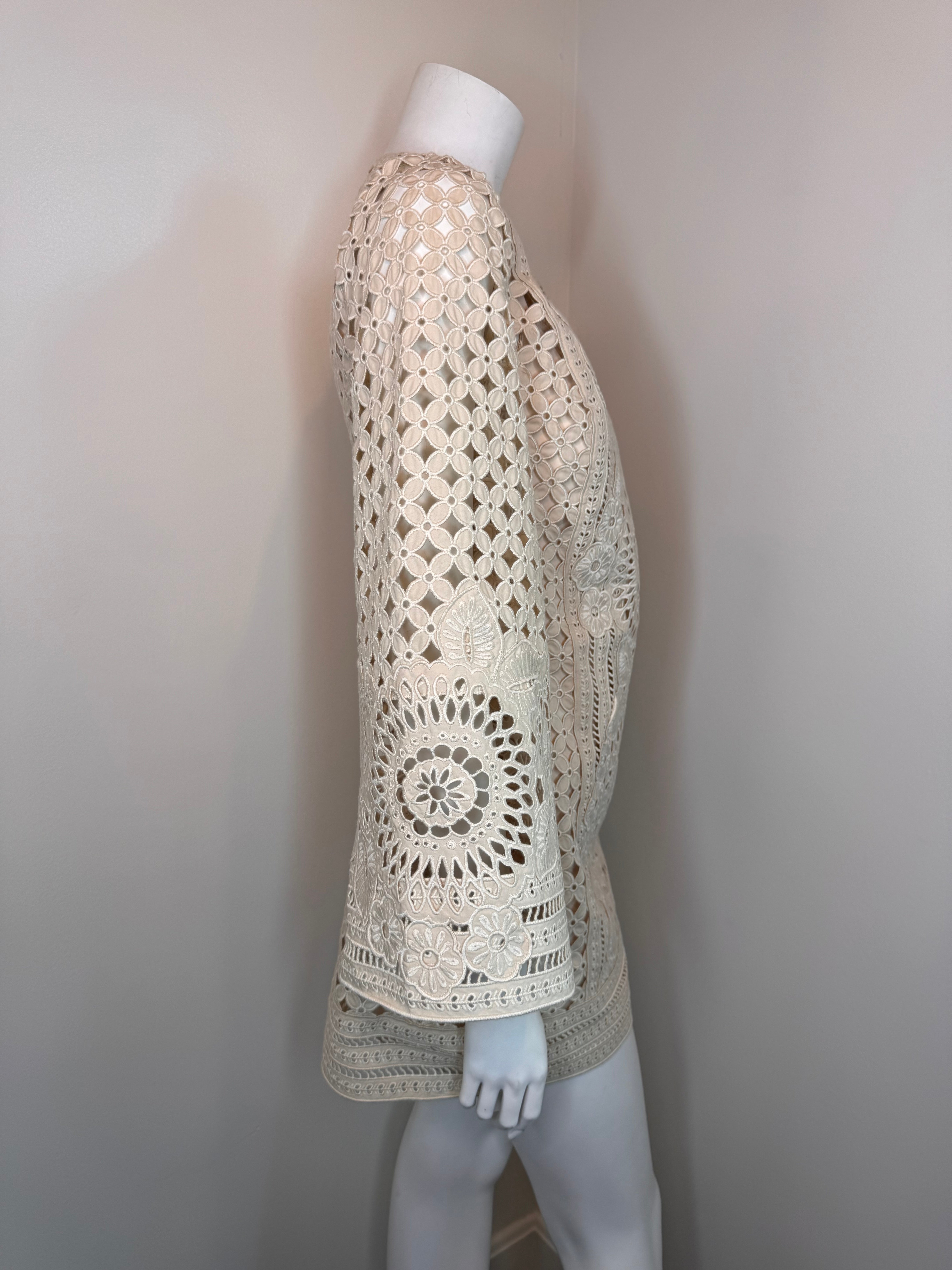 Zimmermann Indra Embroidered Mini Dress