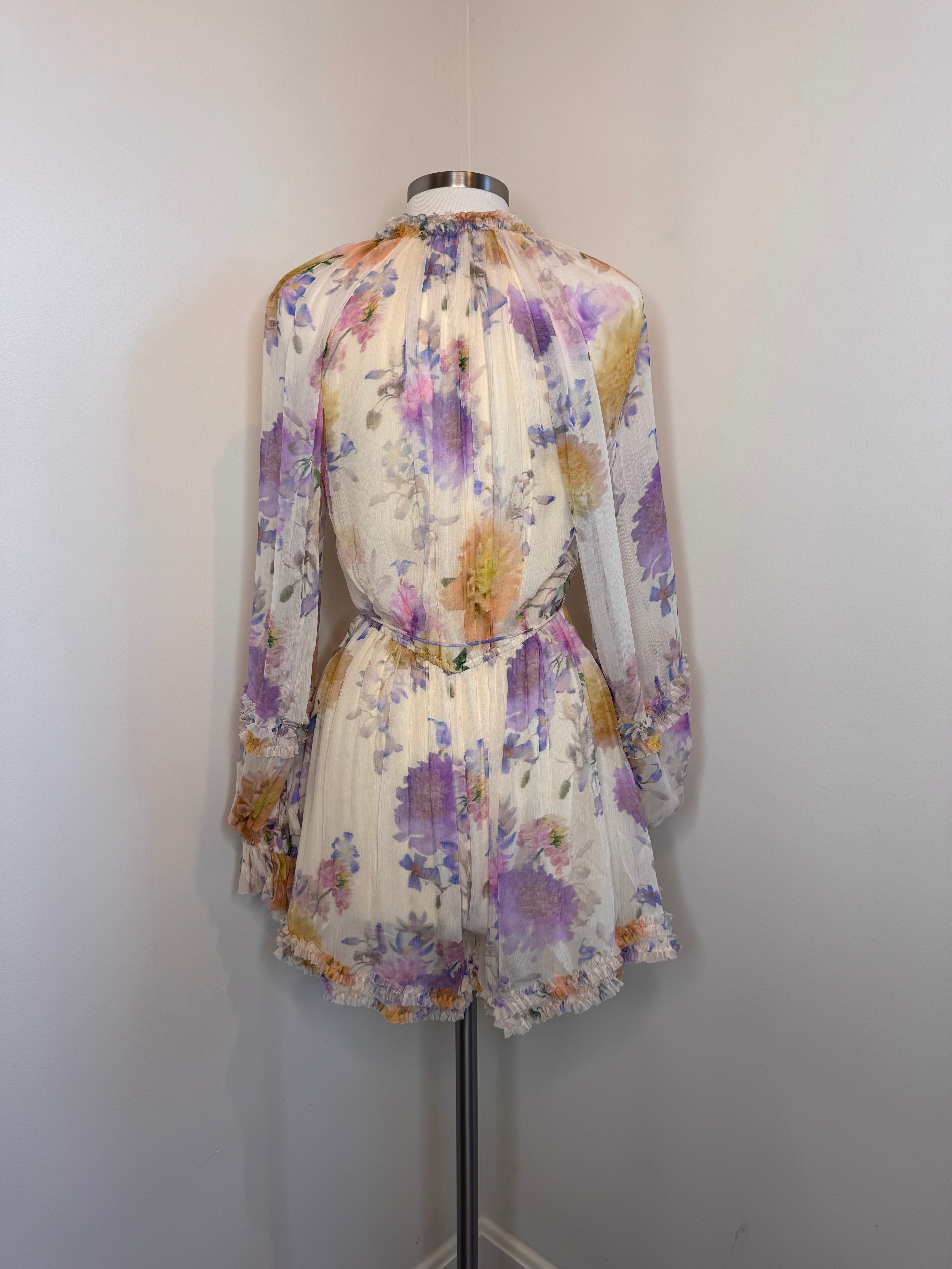 Zimmermann Luna Ruffle Playsuit