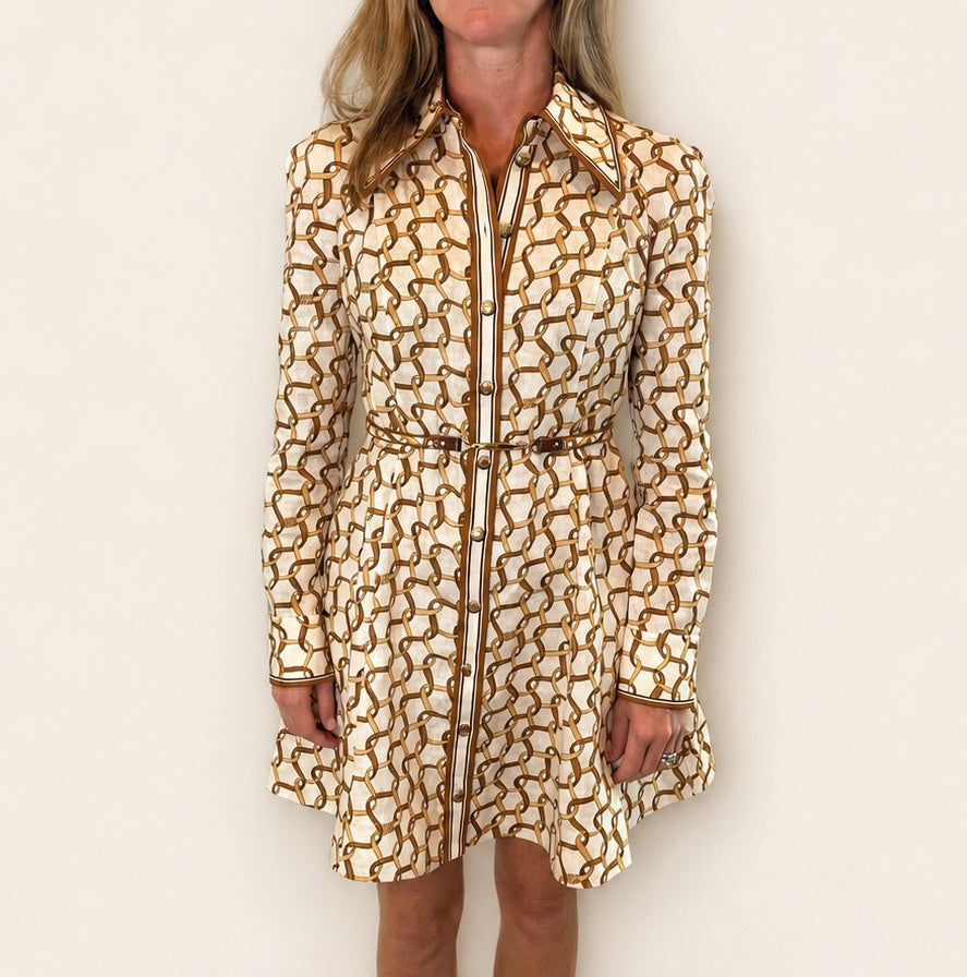 Zimmermann Panelled Mini Dress