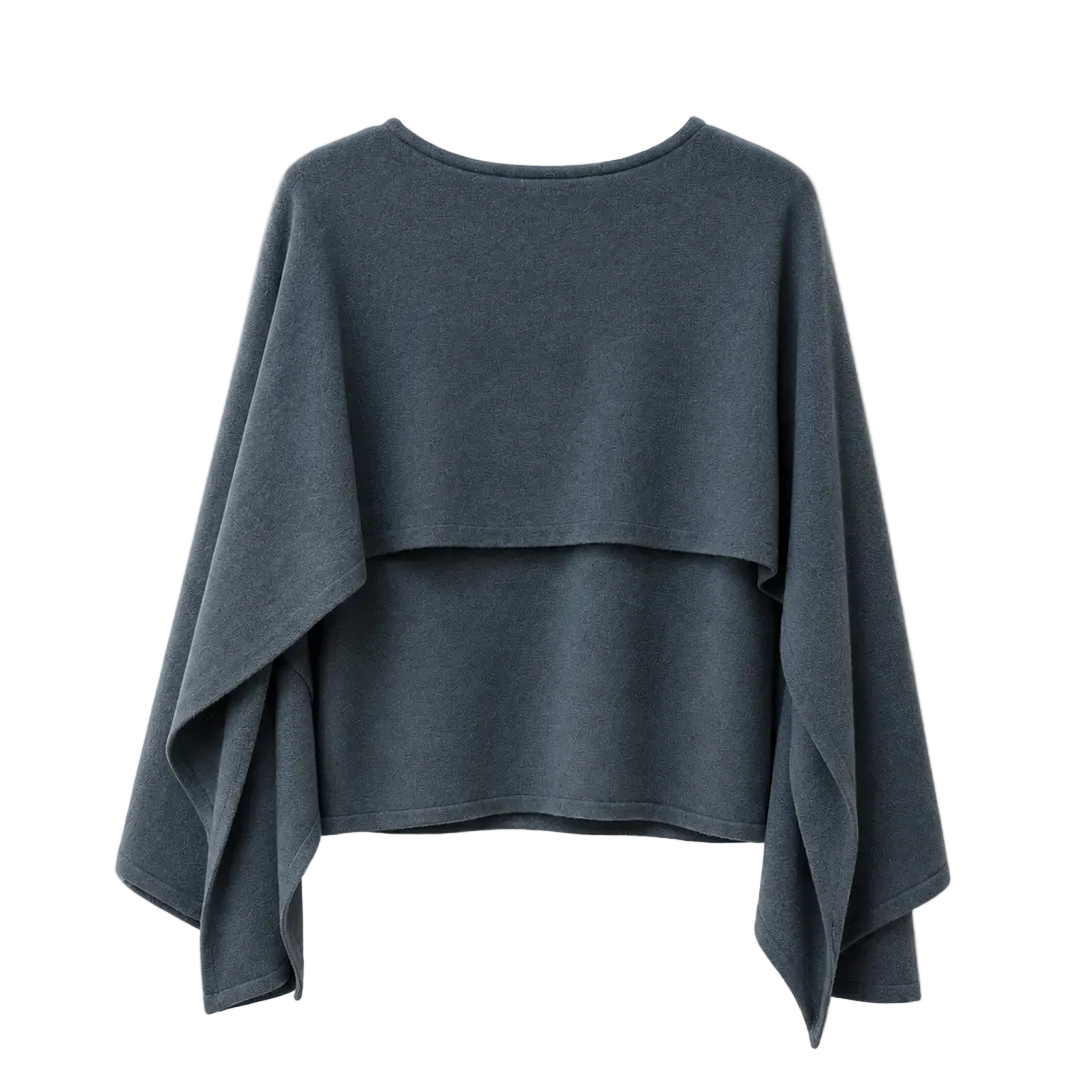 Zimmermann Valiant Wool Draped Sweater