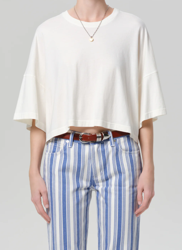 Citizens of Humanity Crop Cape Tee