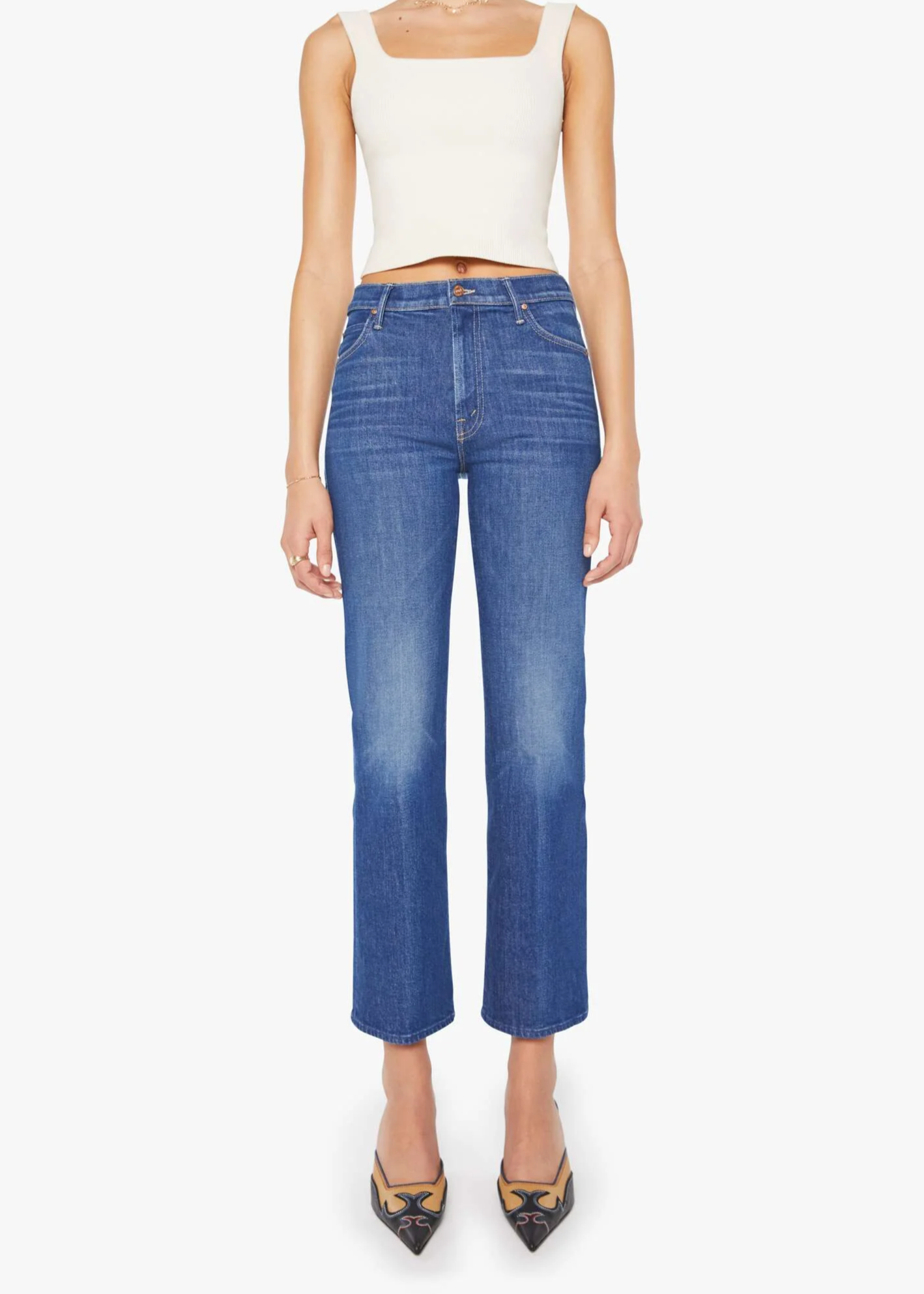 Mother Denim Kick It Flood