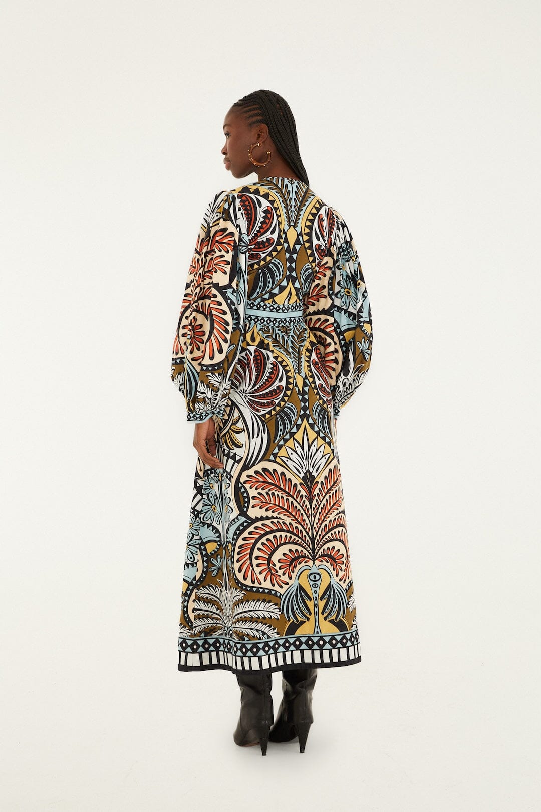 Farm Rio Balamana Multicolor Maxi Dress