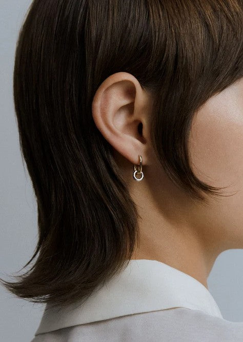 Otiumberg Loop Drop Hoop Earrings