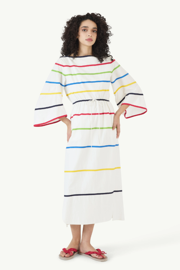Rosie Assoulin Ribbon Caftan Dress