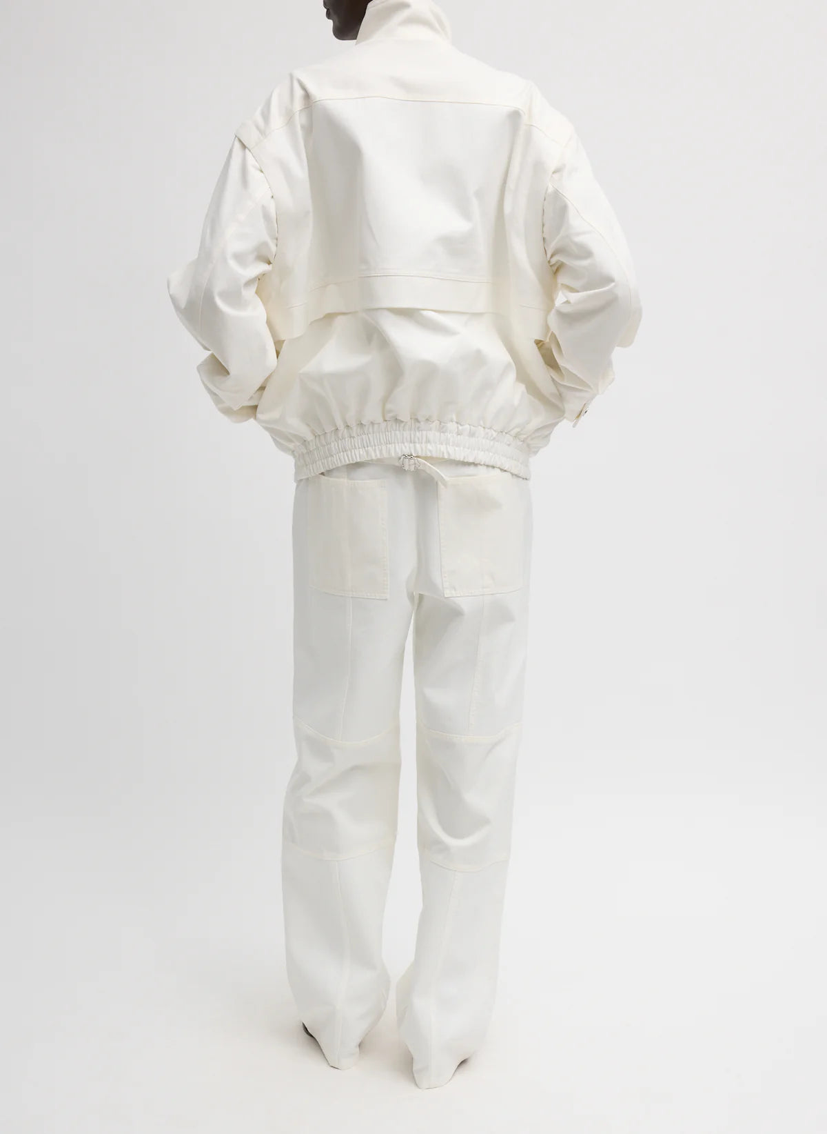 Tibi Patchwork Twill Slicker Jacket