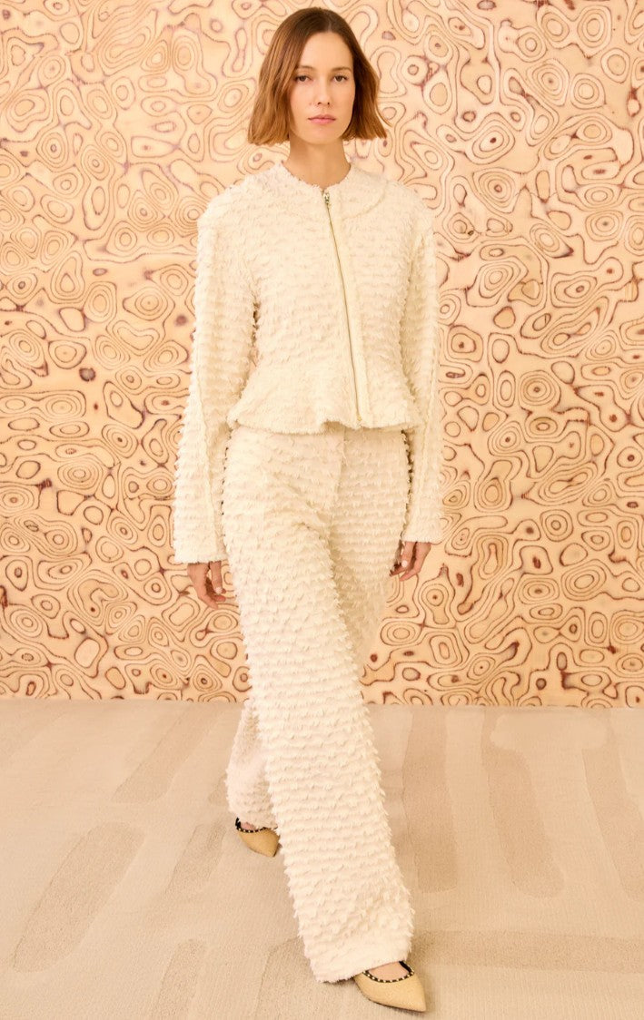 Ulla Johnson Rosalind Zip Peplum Jacket