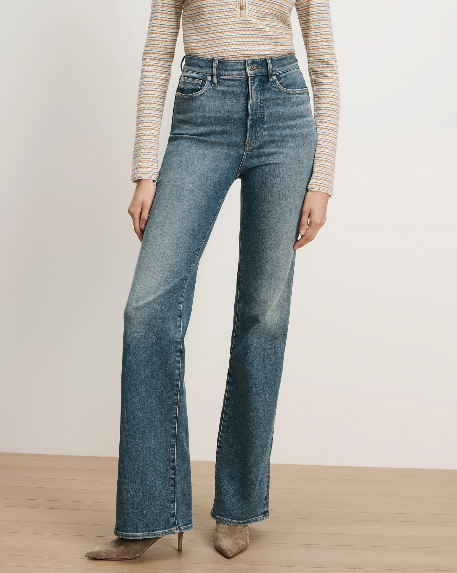 Veronica Beard Crosbie High Rise Wide Leg