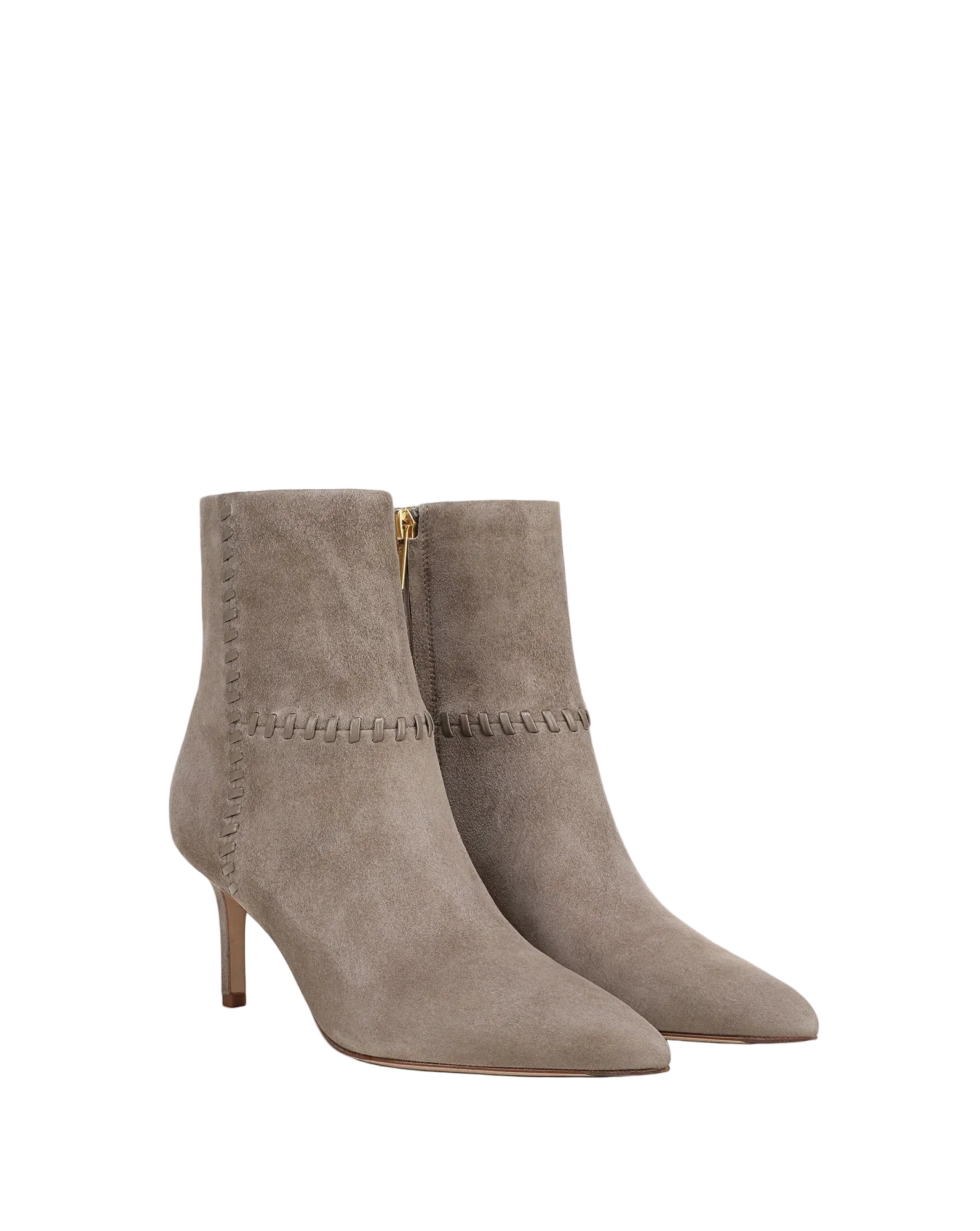 Veronica Beard Lisa 70 whipstitch ankle boot