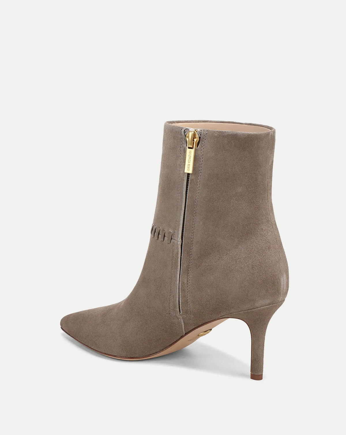 Veronica Beard Lisa 70 whipstitch ankle boot