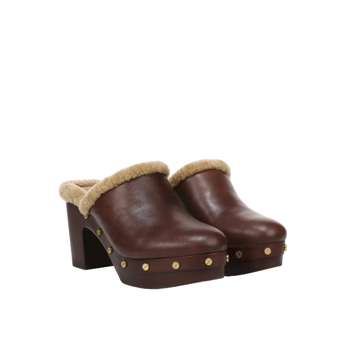 Veronica Beard Larken Shearling Clog