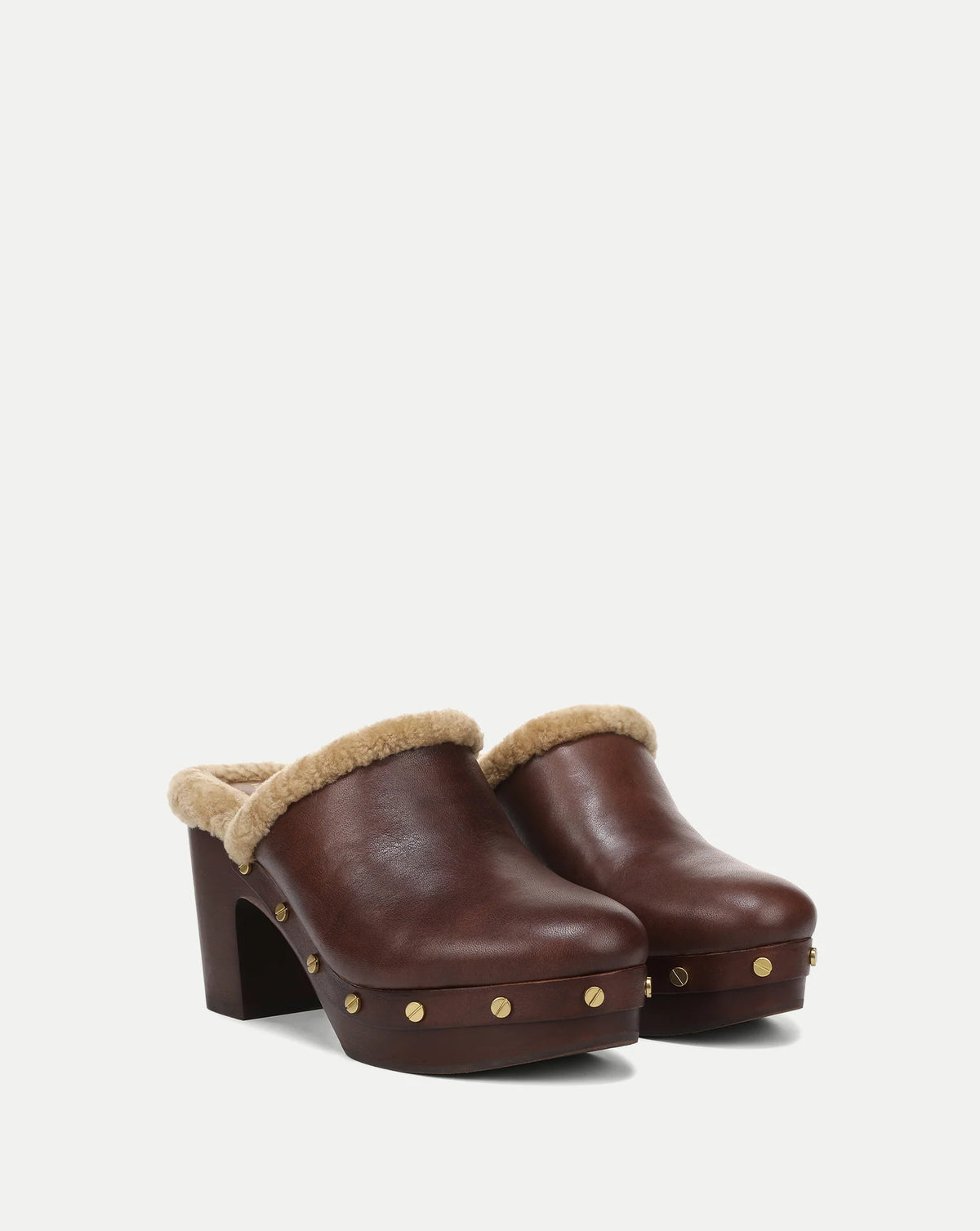 Veronica Beard Larken Shearling Clog