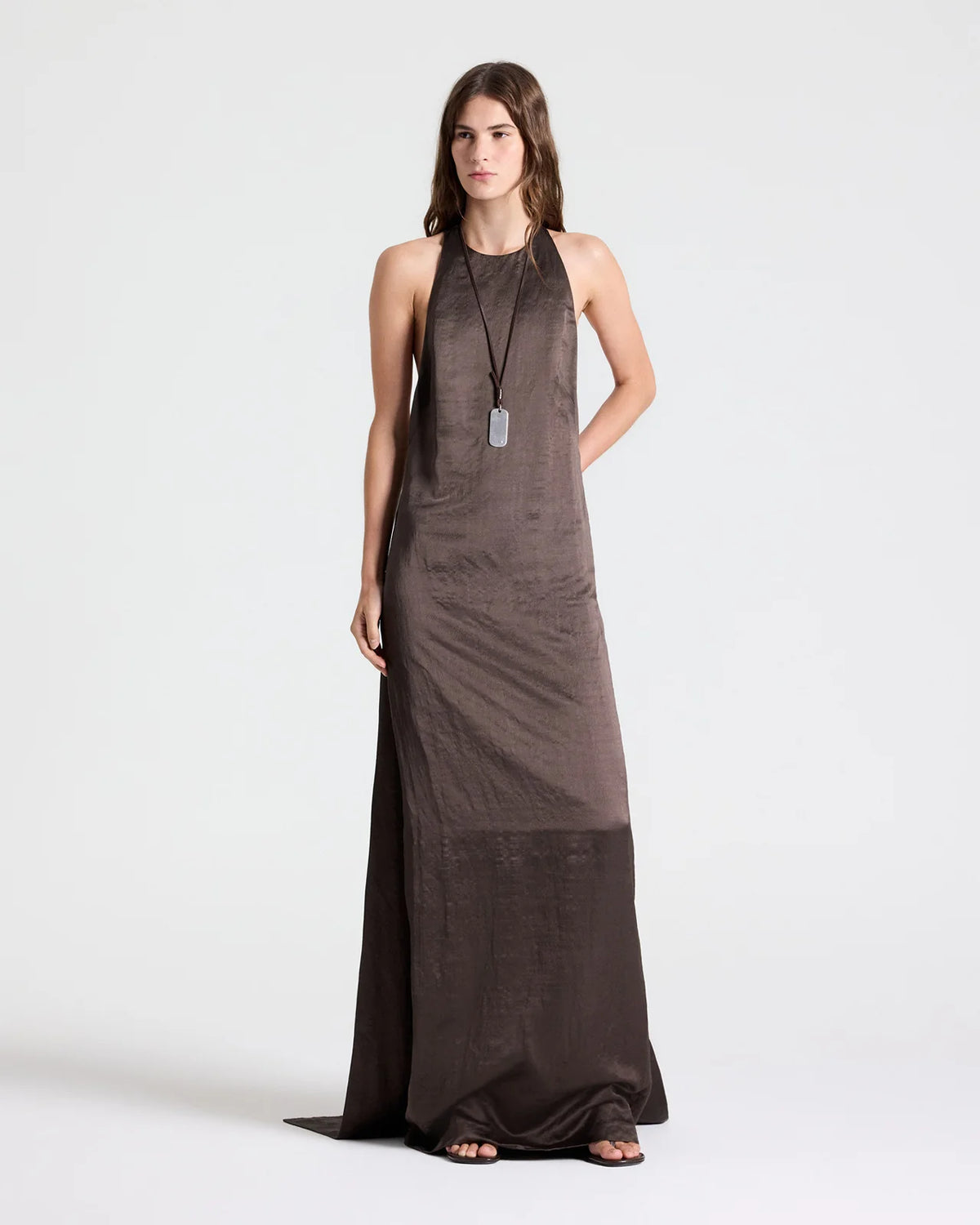 TWP T-Back Train Gown