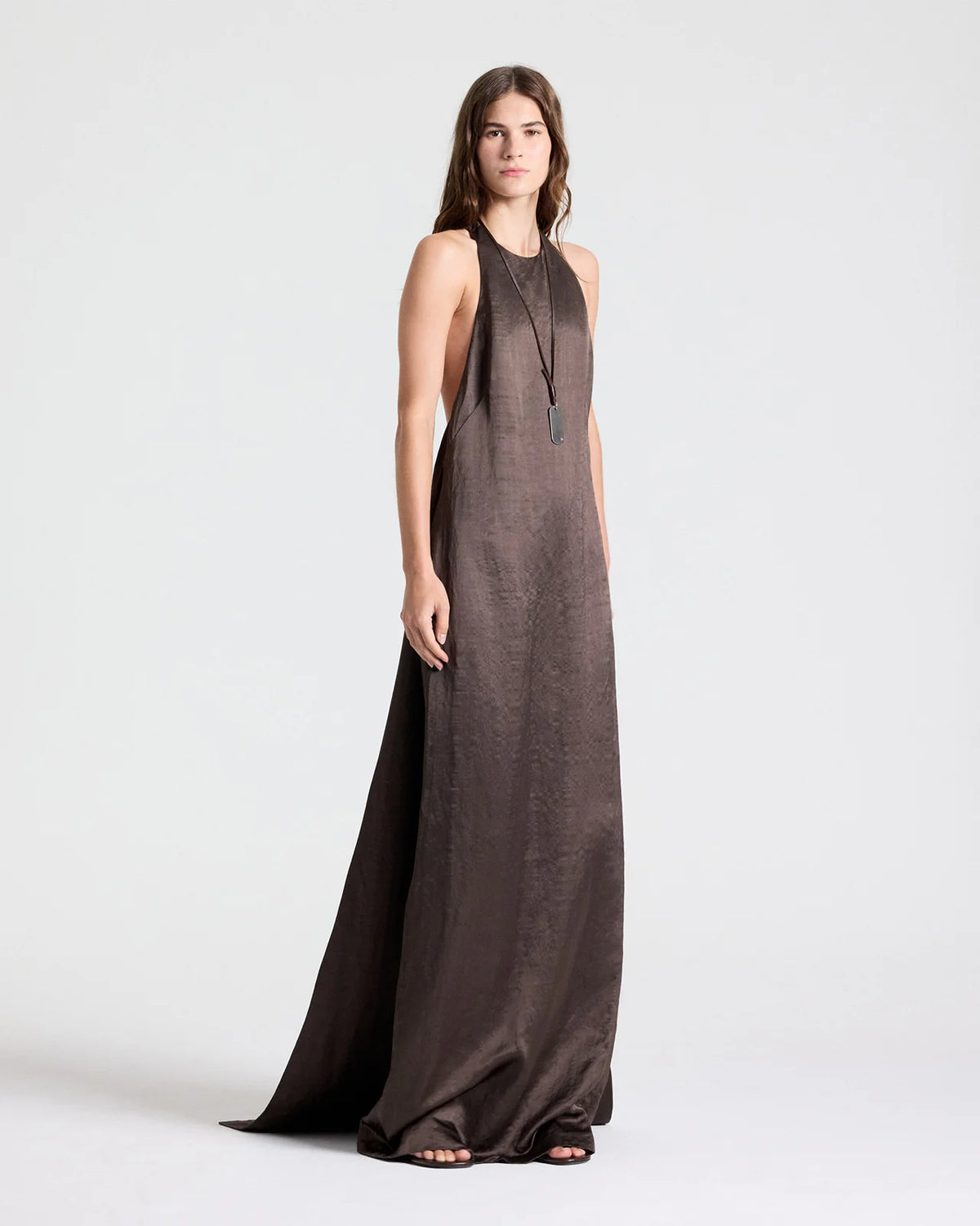 TWP T-Back Train Gown