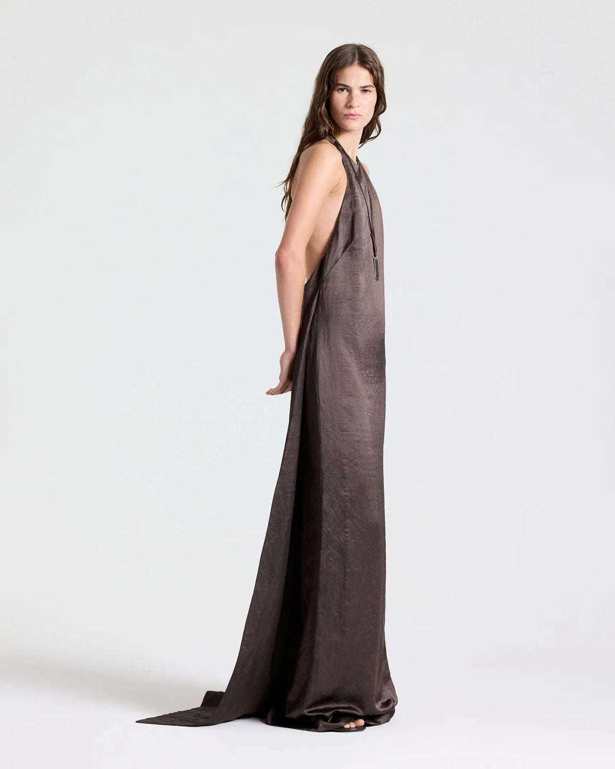 TWP T-Back Train Gown