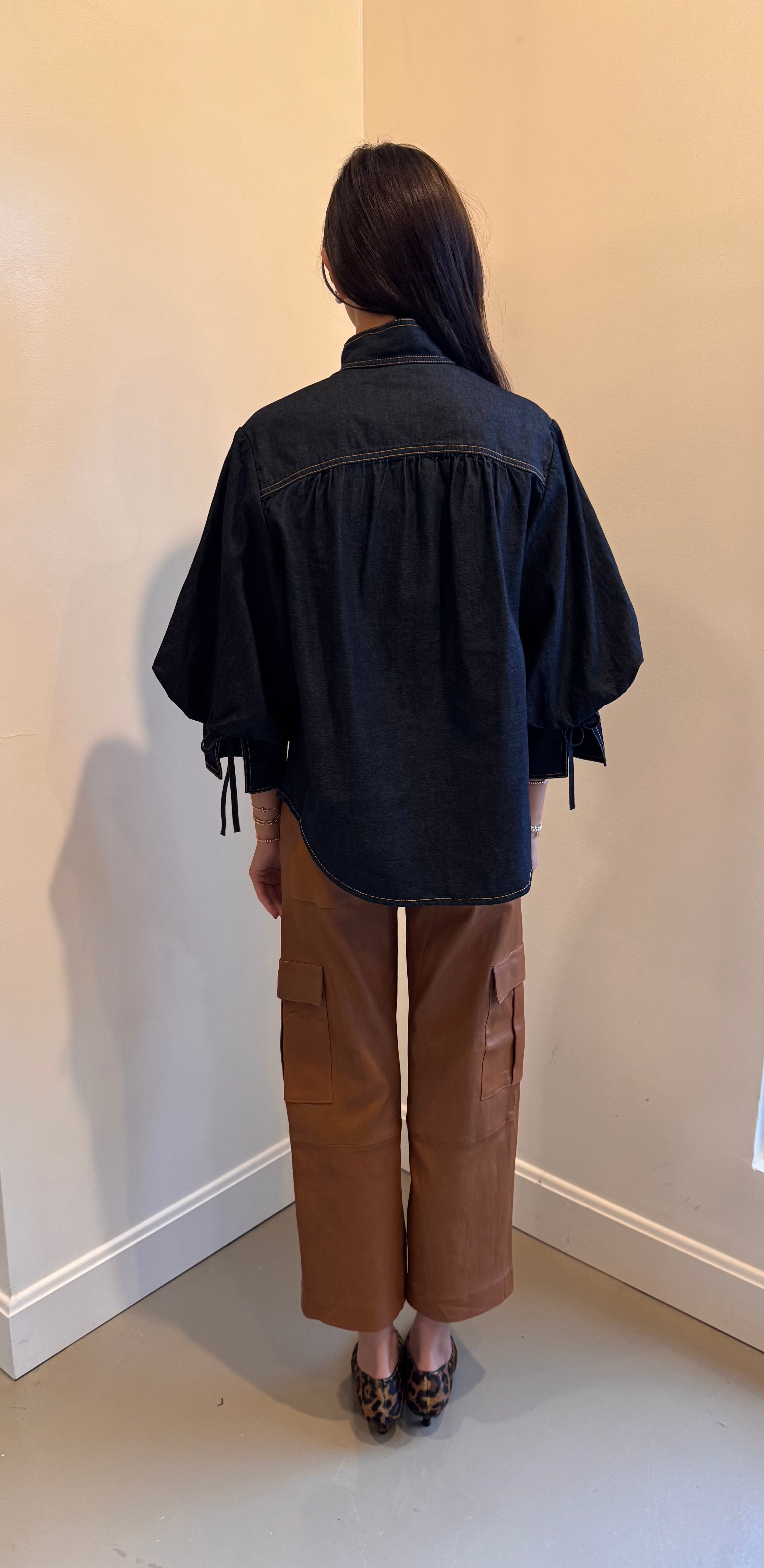 Zimmermann Denim Billow Shirt