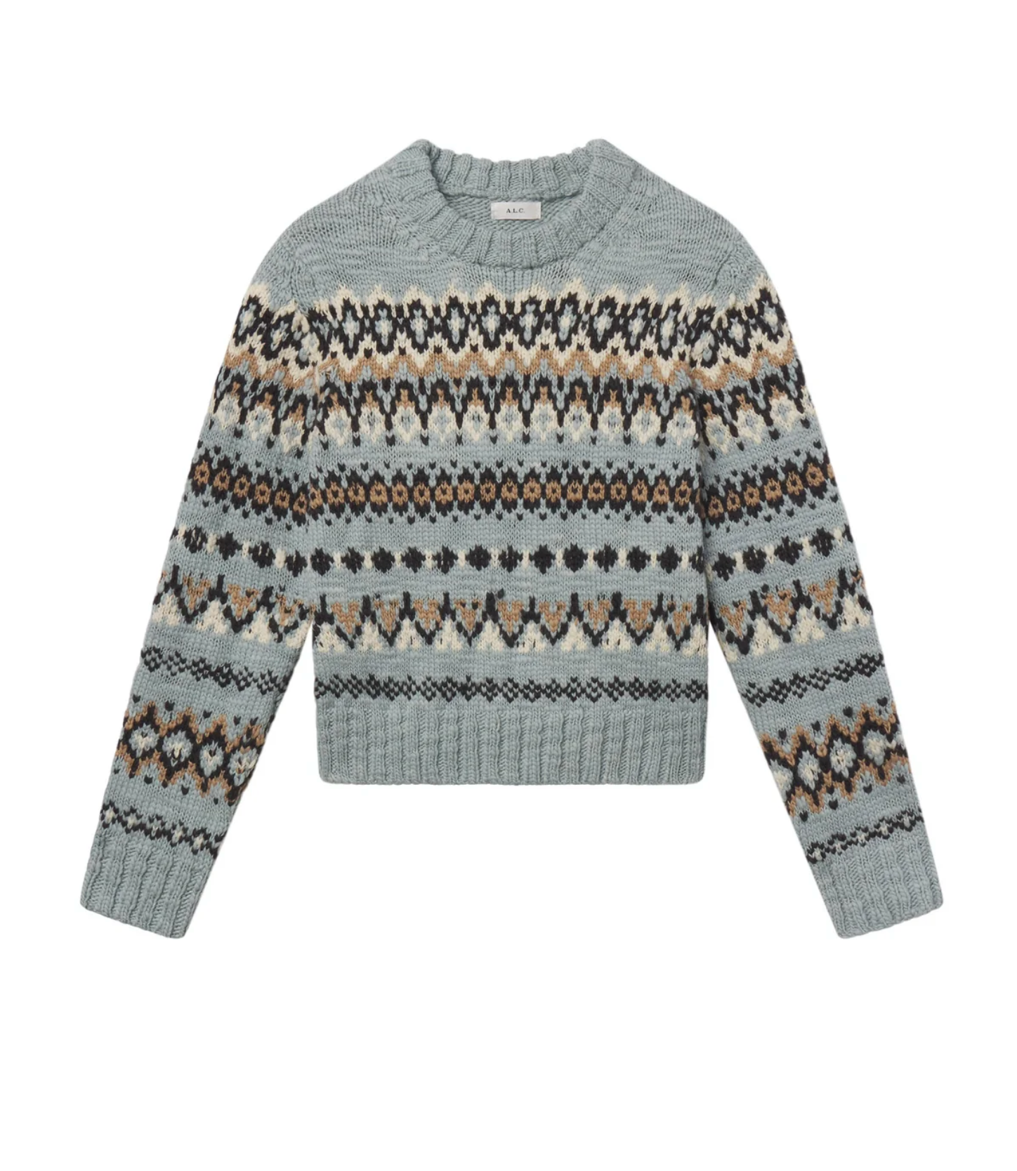 ALC Ella Fairisle Merino Sweater