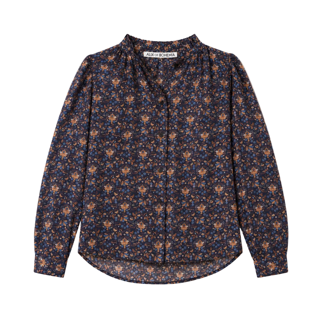 Alix of Bohemia Artemis Indigo Kilim Shirt