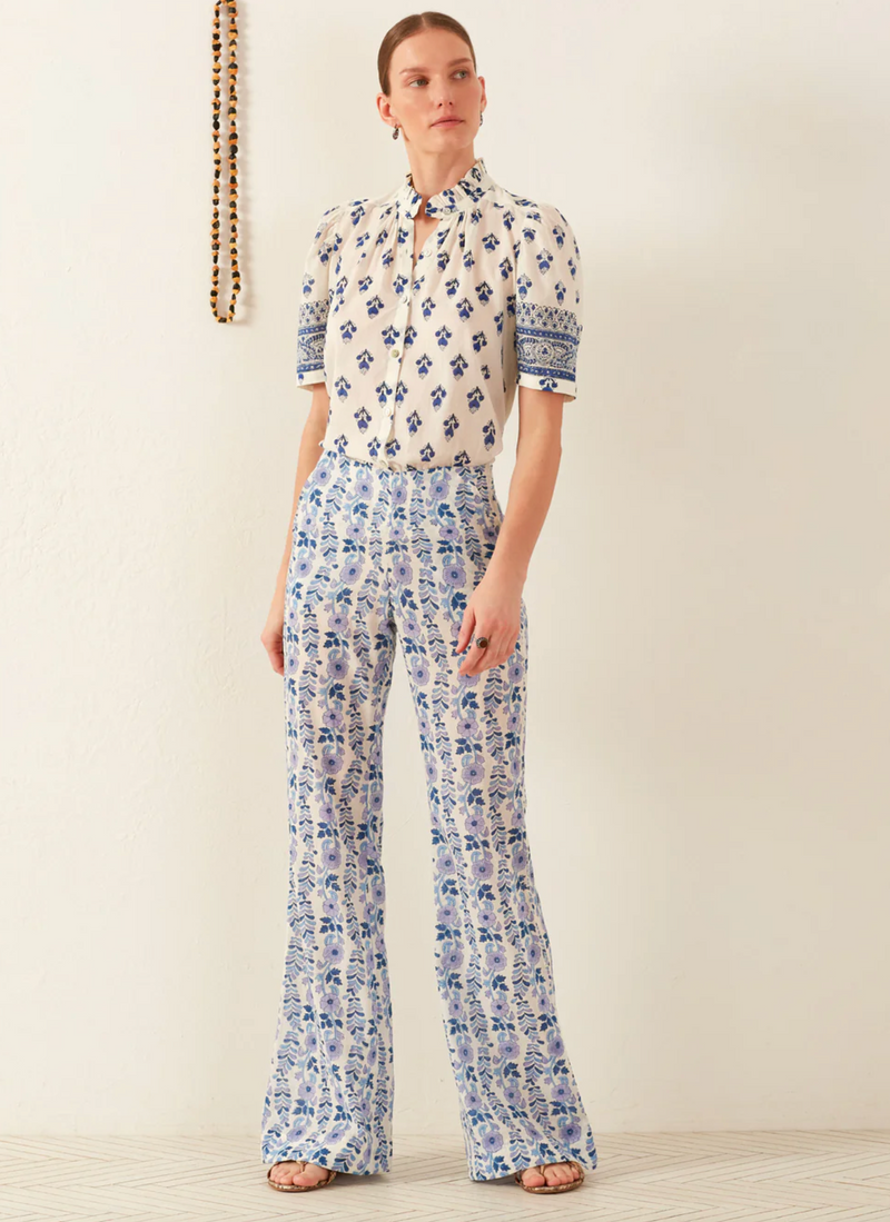 Alix of Bohemia Winnie Indigo Bhutti Shirt
