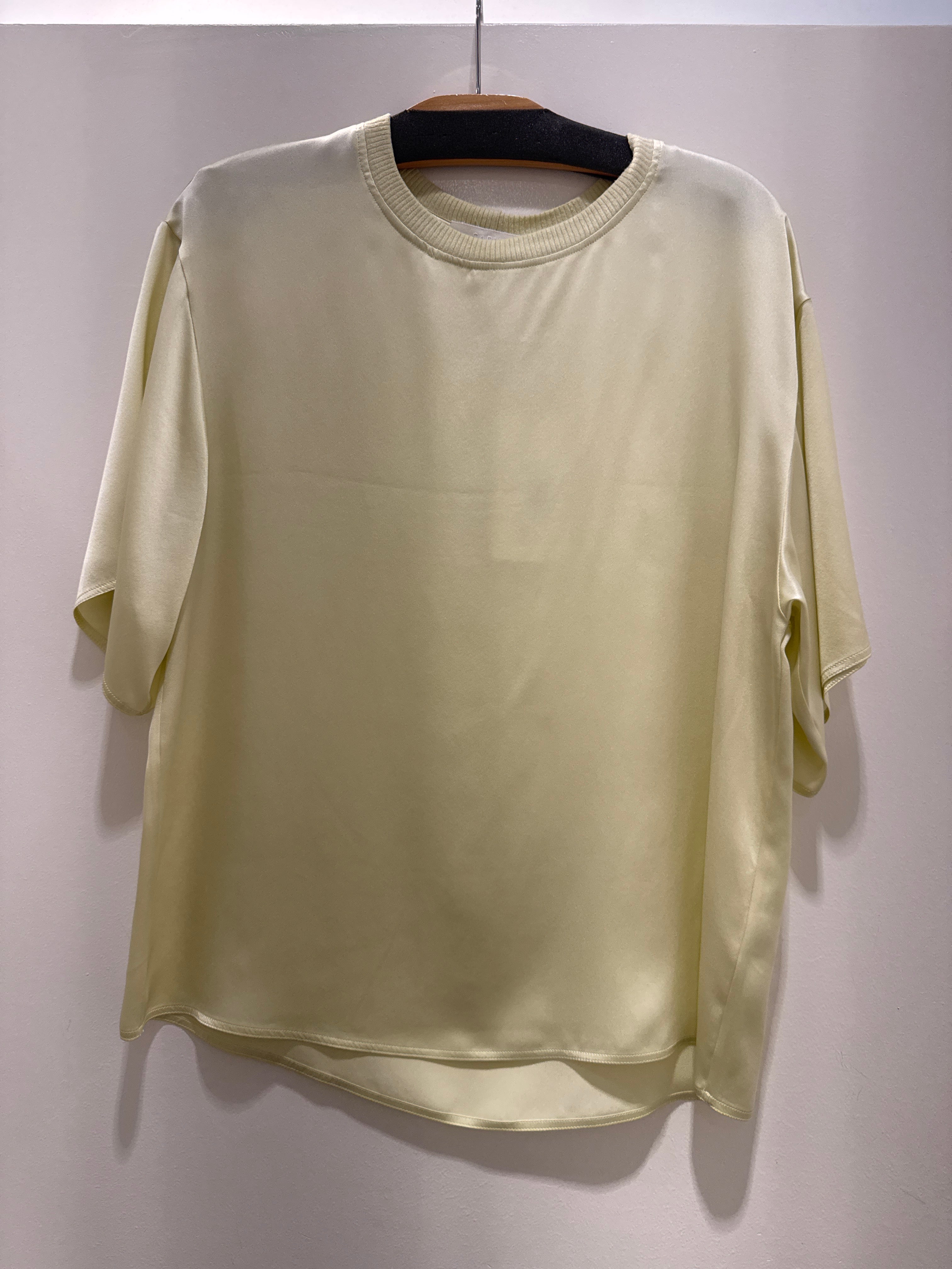 Sablyn Lenn Slouchy Silk Tee