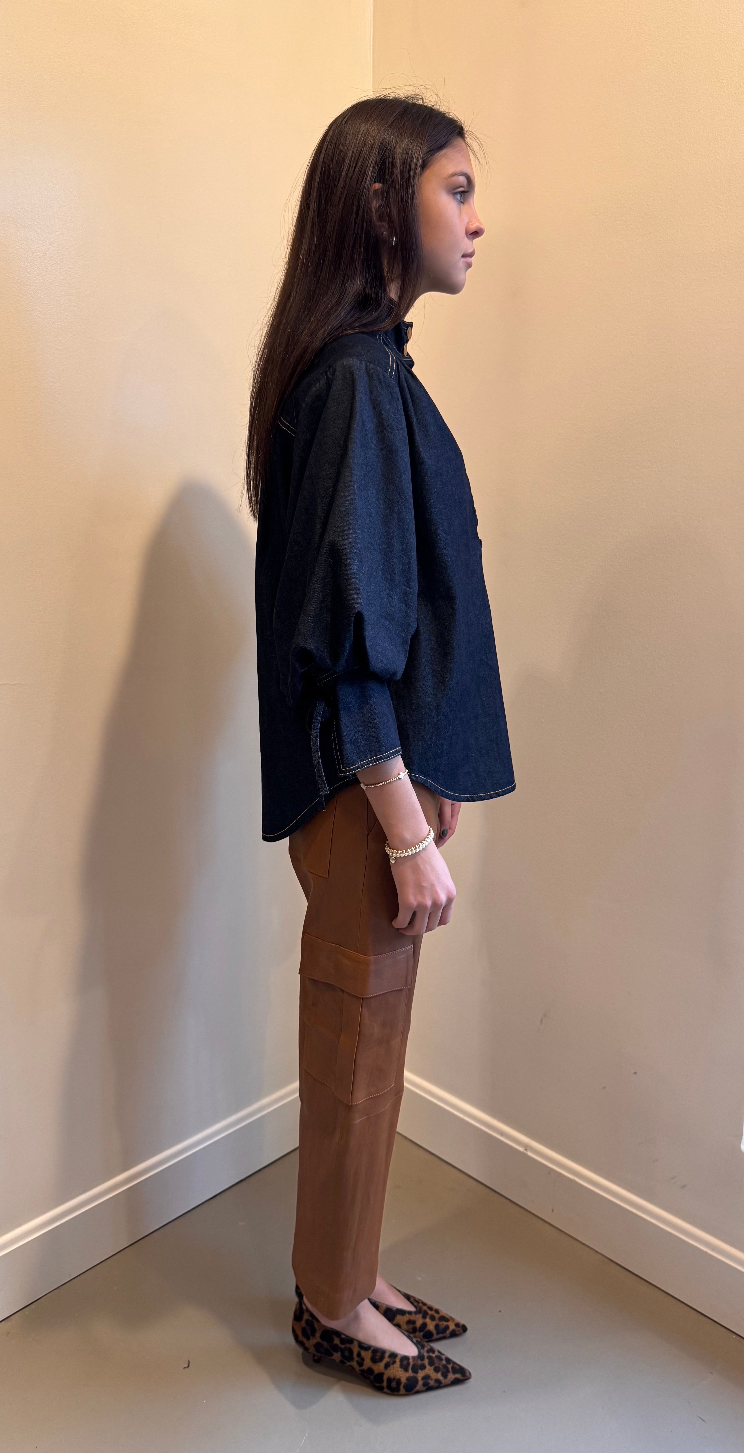 Zimmermann Denim Billow Shirt