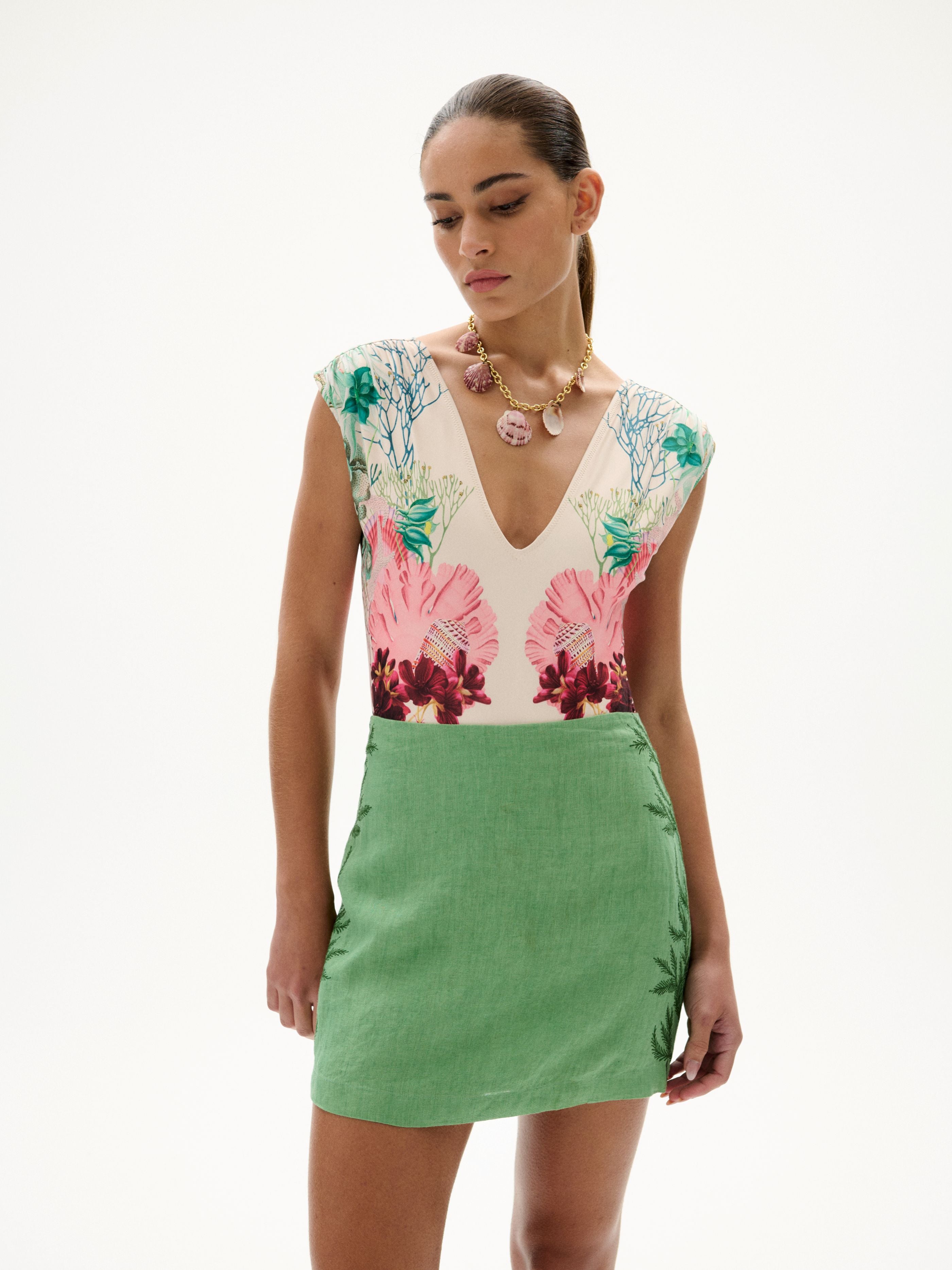Carolina K Mini Skirt