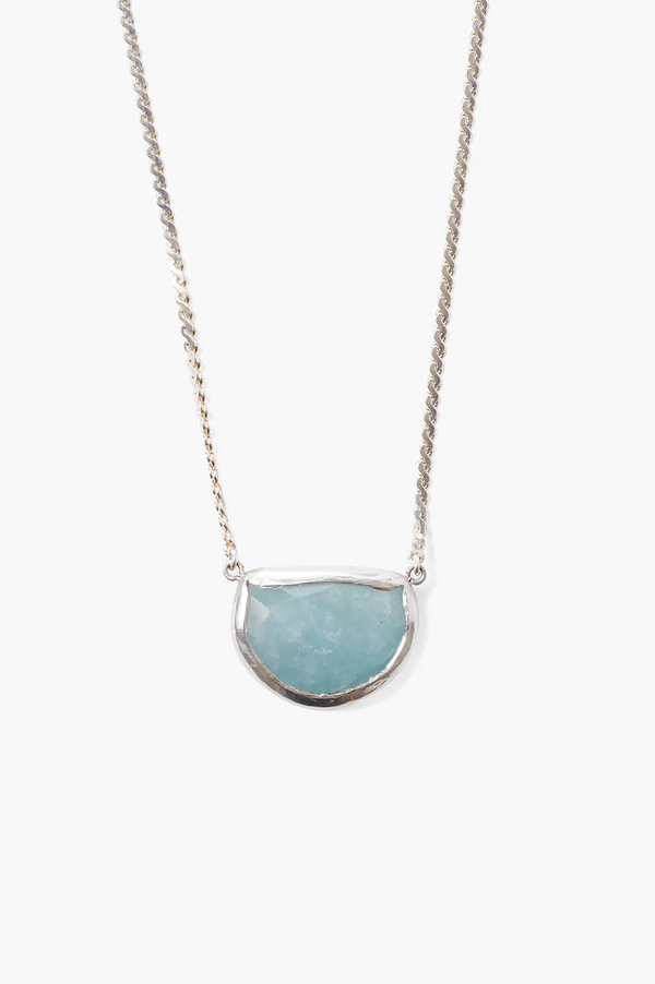Chan Luu Luna Aquamarine Necklace