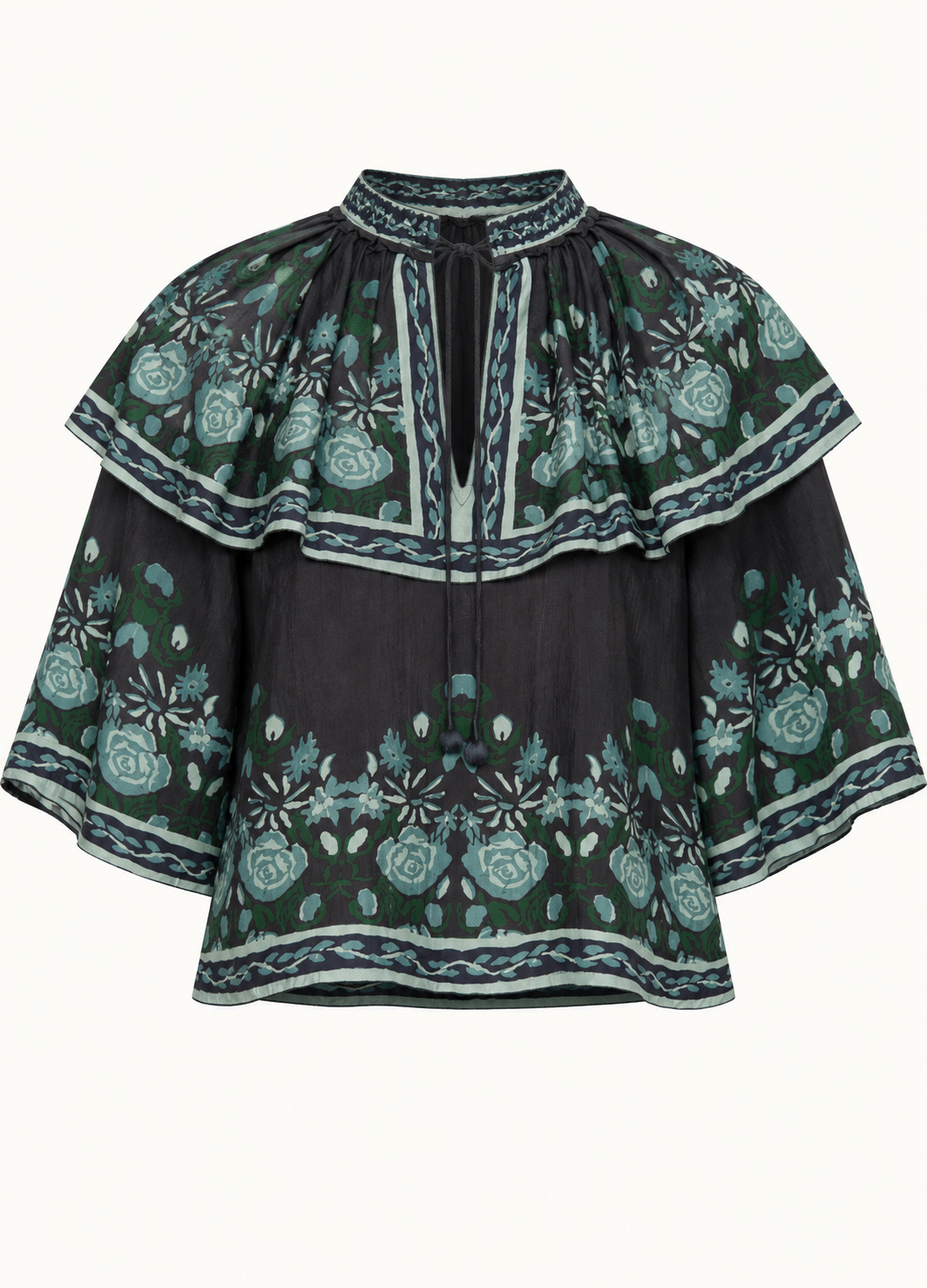 Sea Tulla Print S/SLV Top